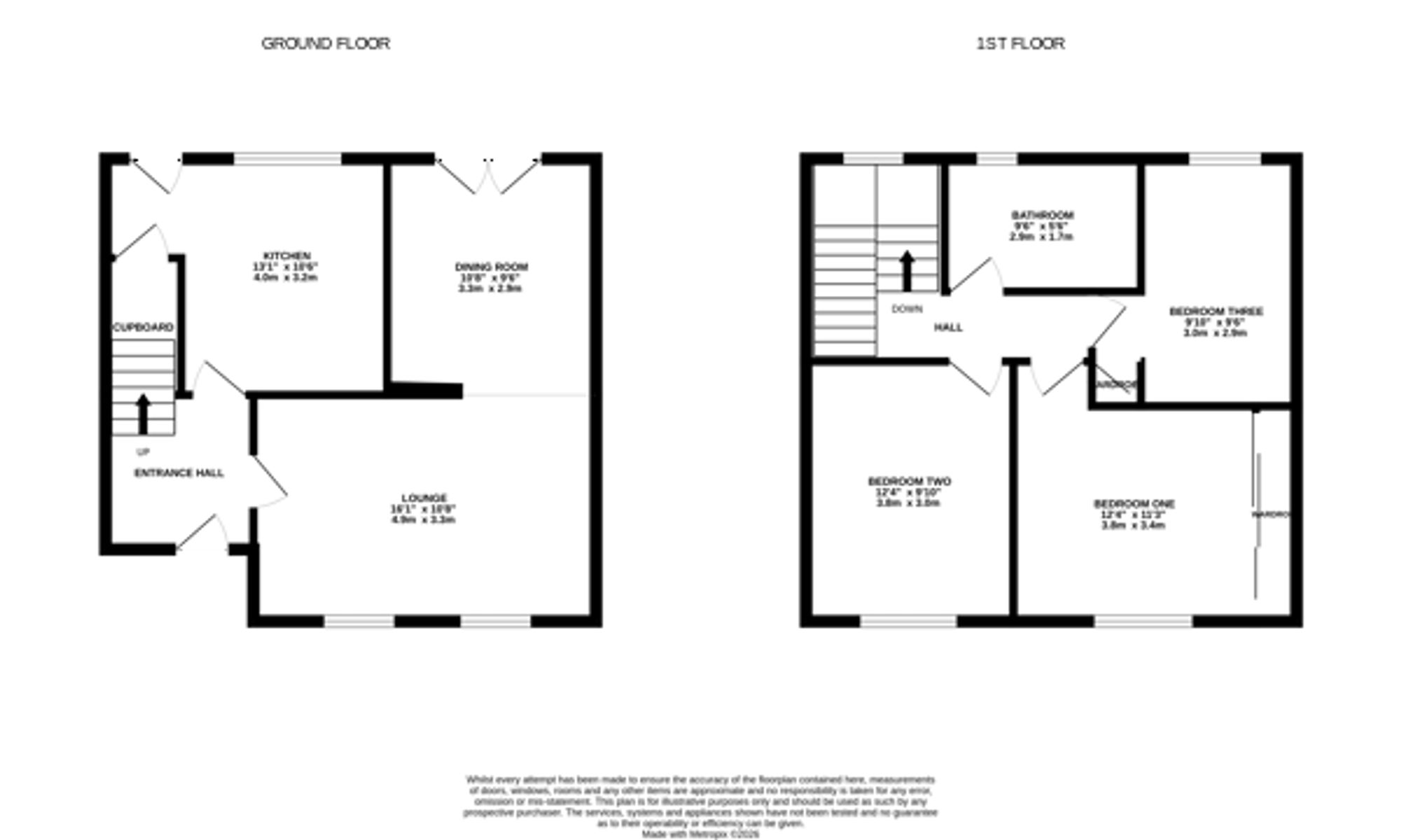 12 Murrayfield Terrace, Blackburn floorplan