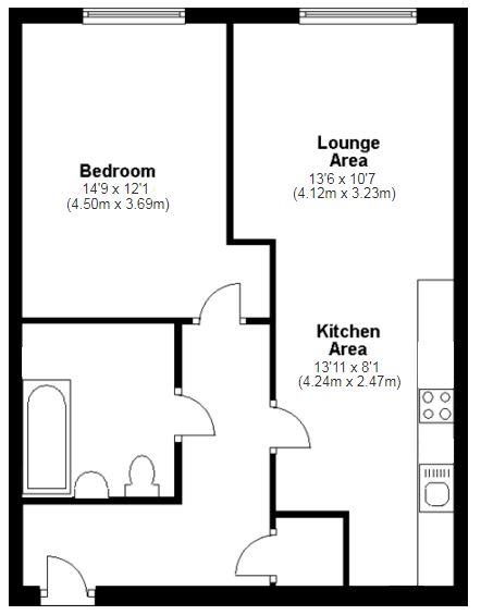 14 Baltic View, Withyham Avenue, Brighton floorplan