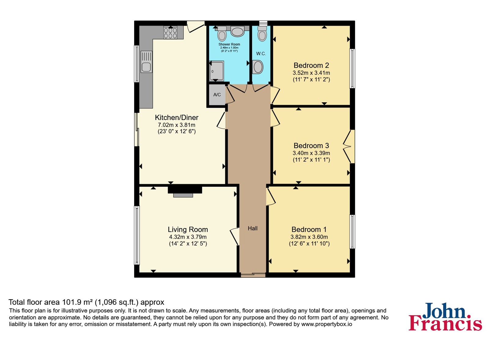Brynglas Crescent, Carmarthen floorplan