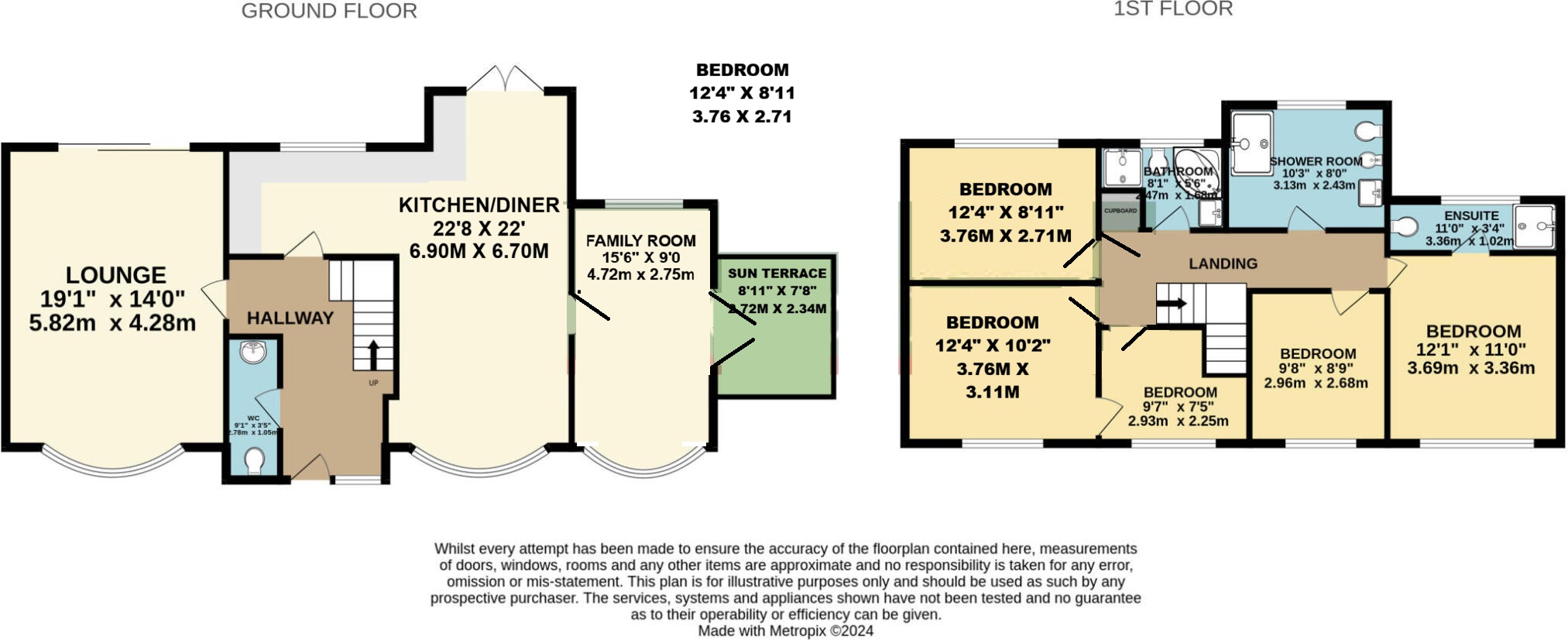 48, Brook Road, Essex floorplan