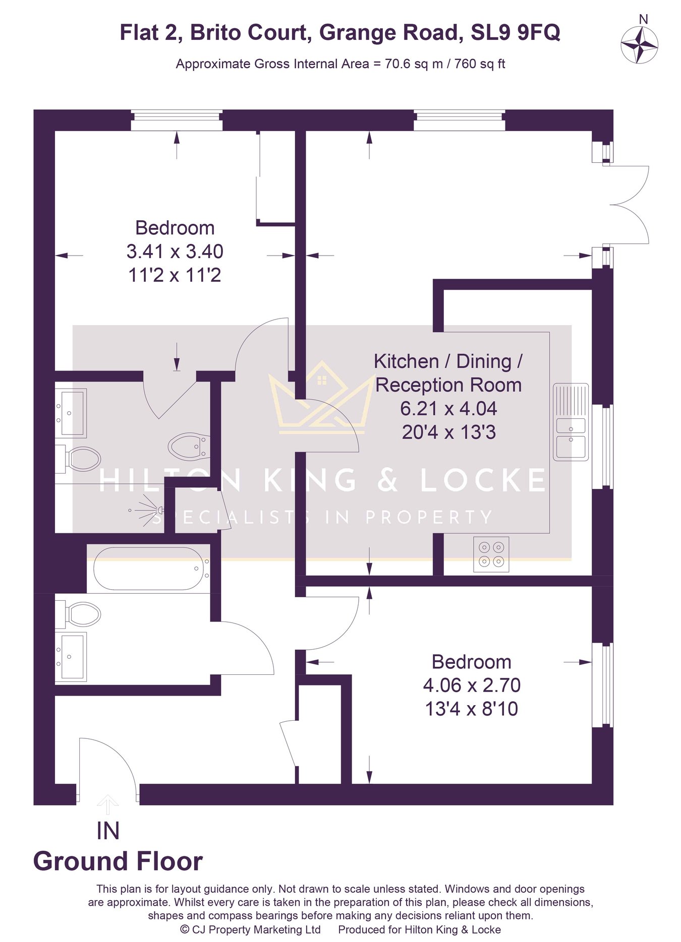 Brito Court, Grange Road, Gerrards Cross floorplan