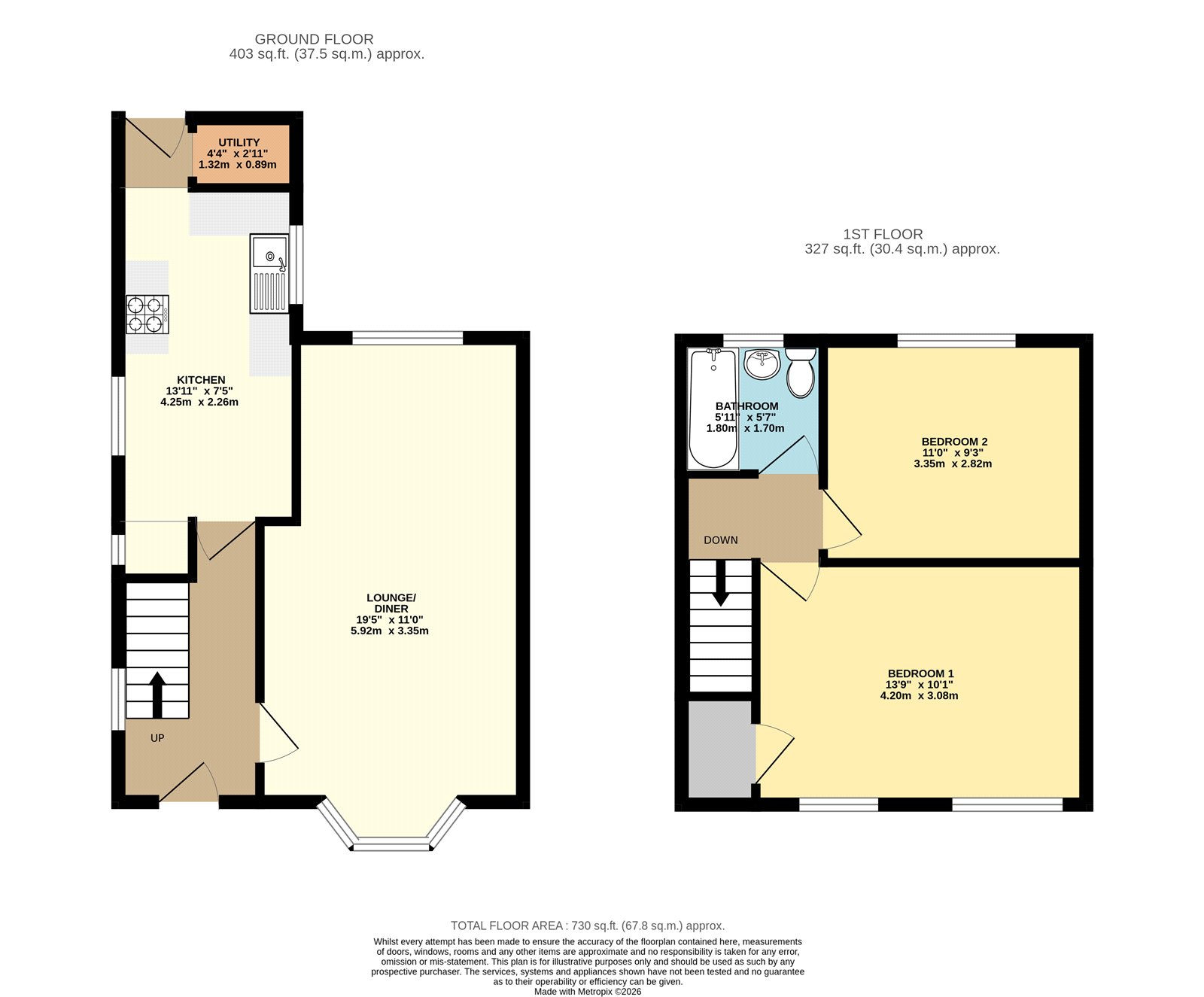 31, Colin Avenue, N E Lincs floorplan