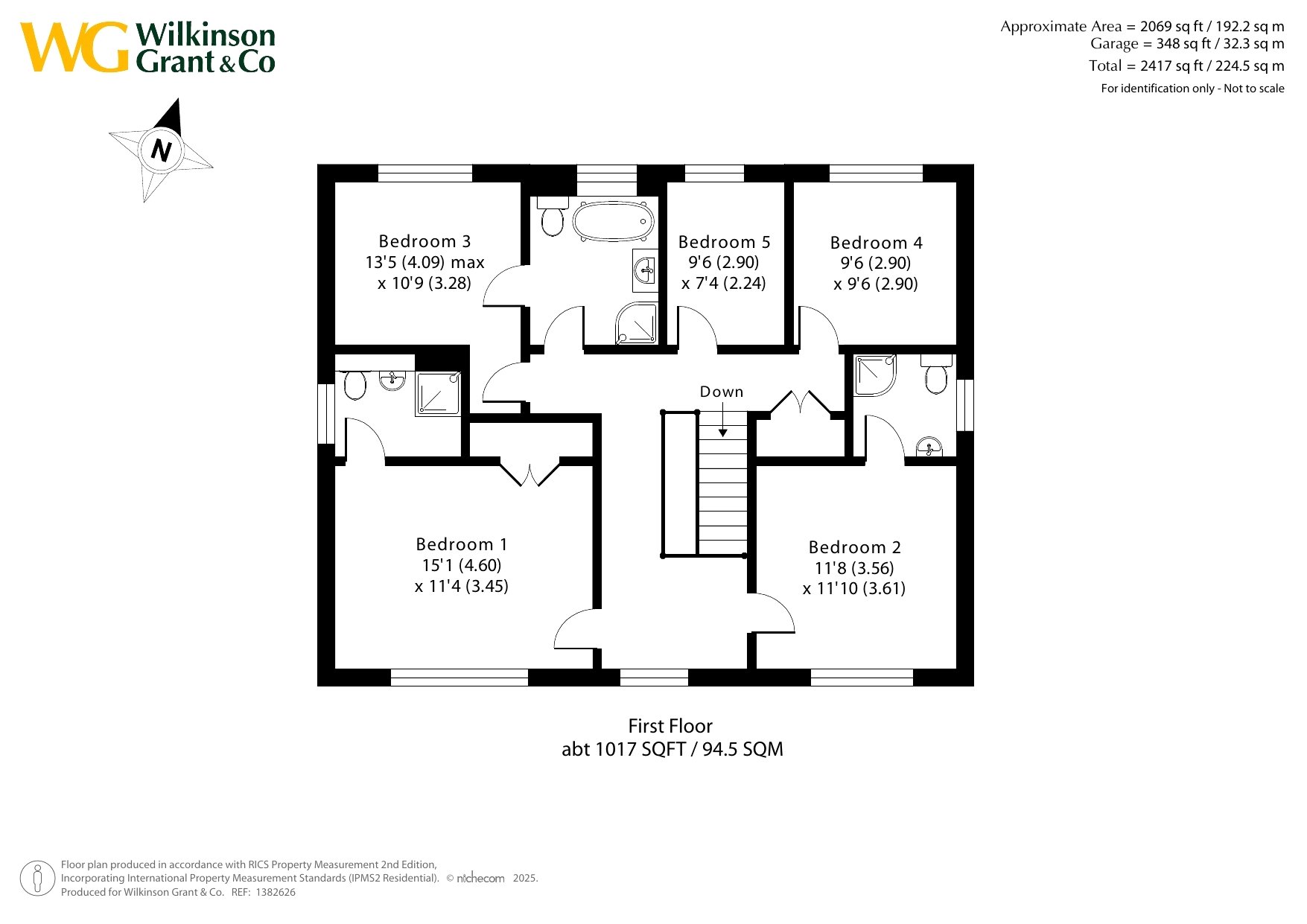 2, The Acorns, Pennsylvania floorplan