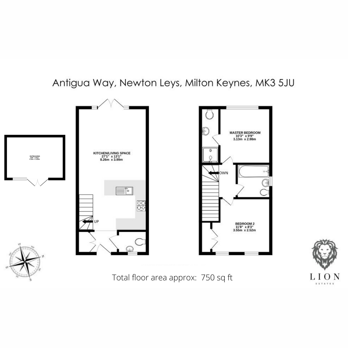 29, Antigua Way, Milton Keynes floorplan