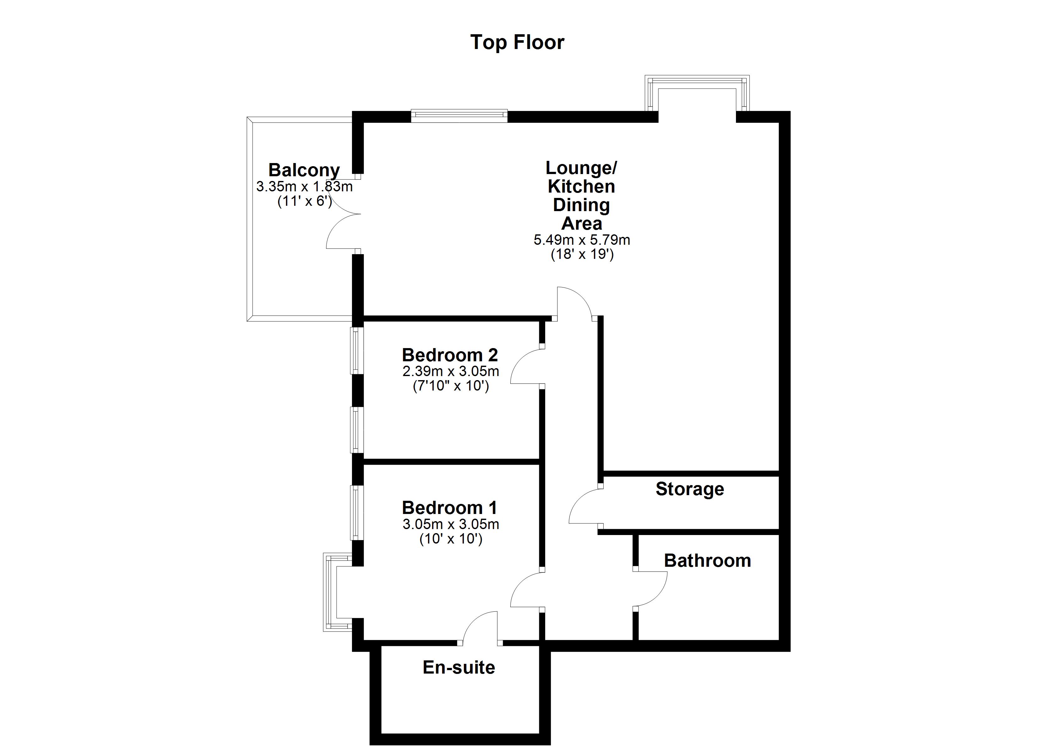 2 Bedrooms Flat for sale in Richmond Drive, Houghton Regis, Dunstable LU5