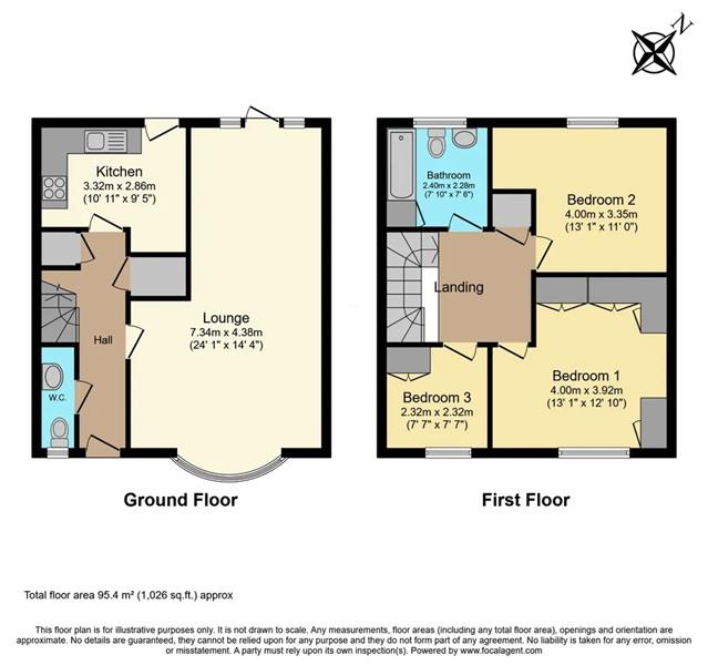 38, Temple Mead Close, Stanmore floorplan