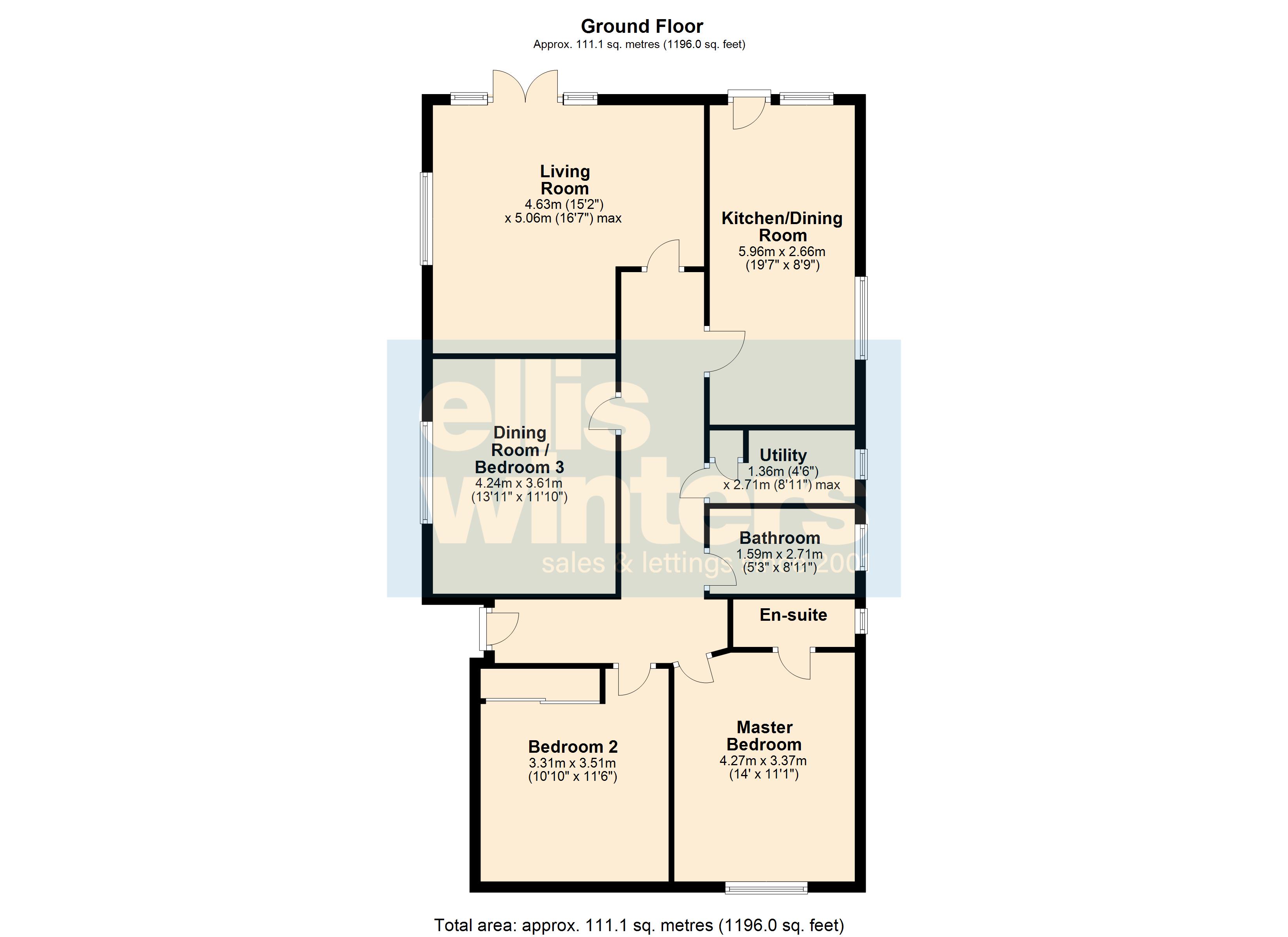 16, Wood Street, Chatteris floorplan