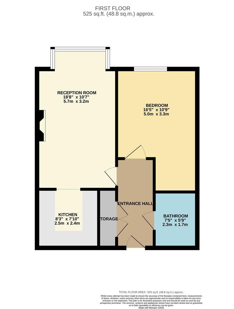 Flat 18, Manor Court Lodge, 175, High Road, London floorplan