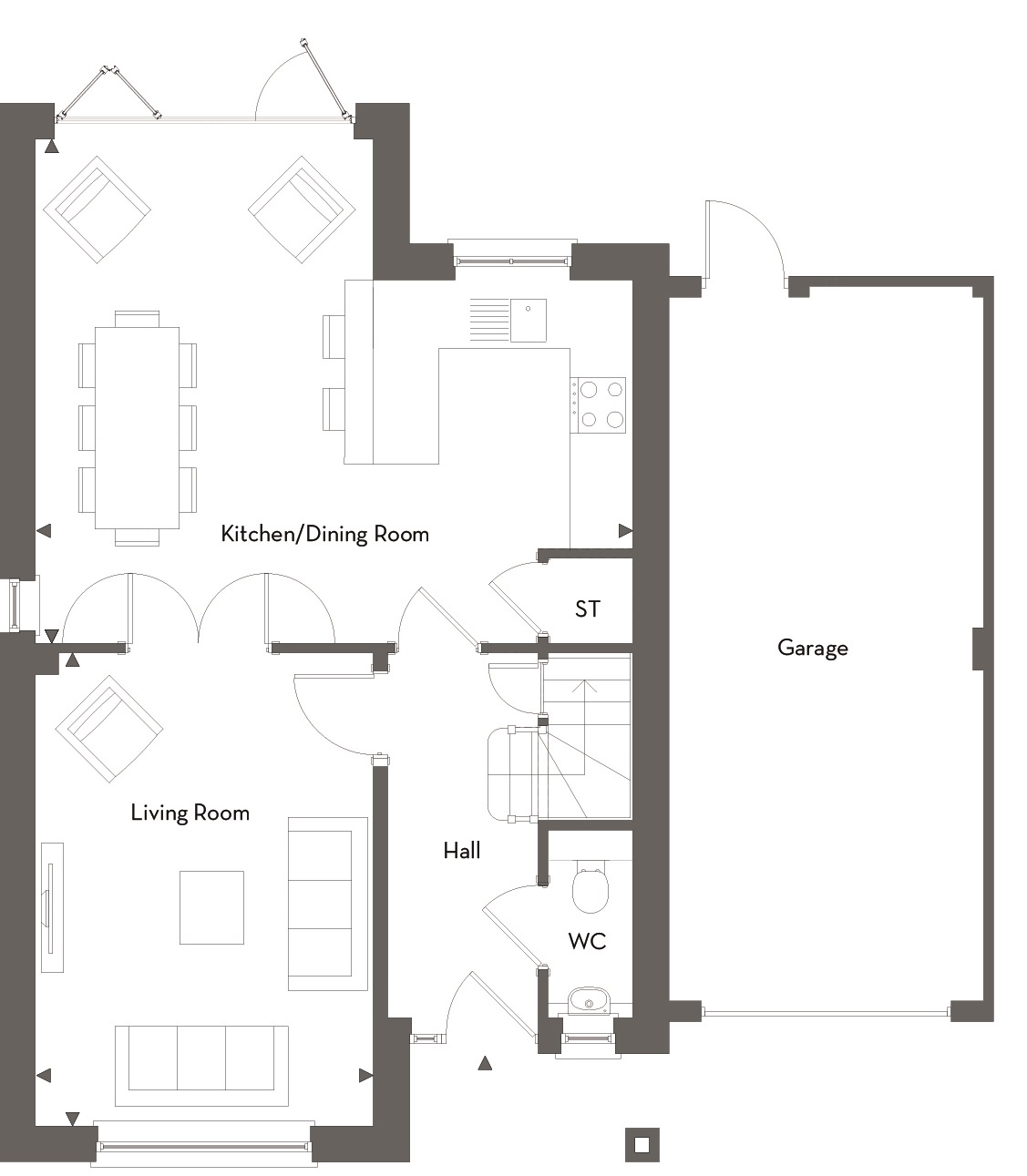 3 Bedrooms Link-detached house for sale in Skylark Close, Epsom KT17