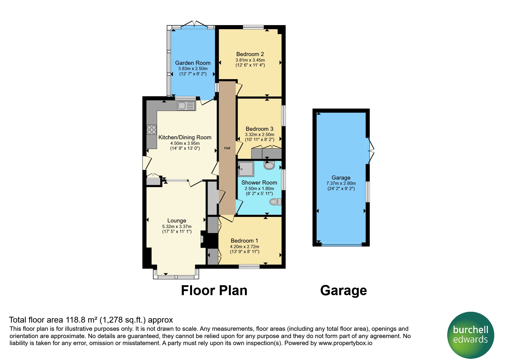 8, Abbey Road, Nottingham floorplan