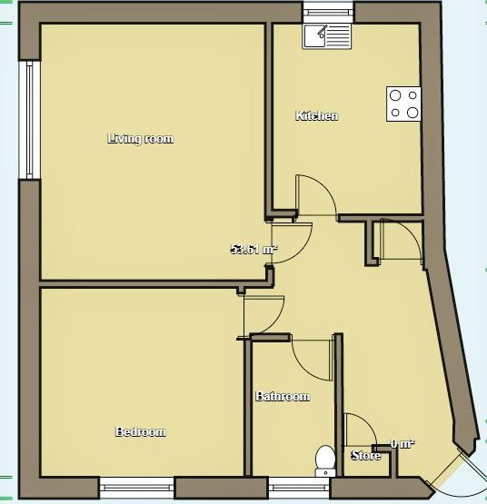 Flat 11, Highcliff Court, Dawlish floorplan