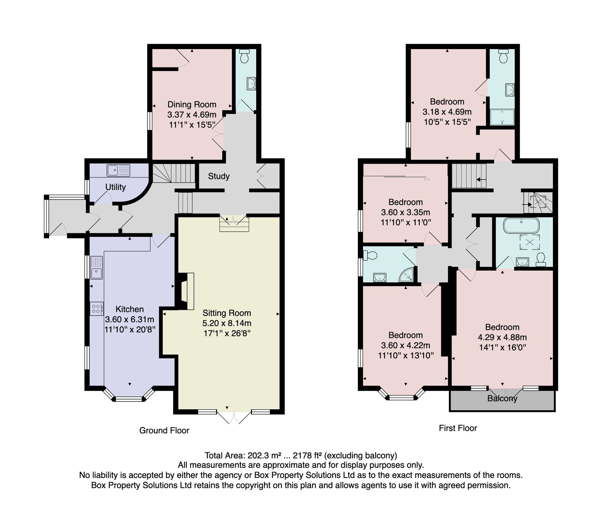 Inglefield Barrowby Lane, Harrogate floorplan
