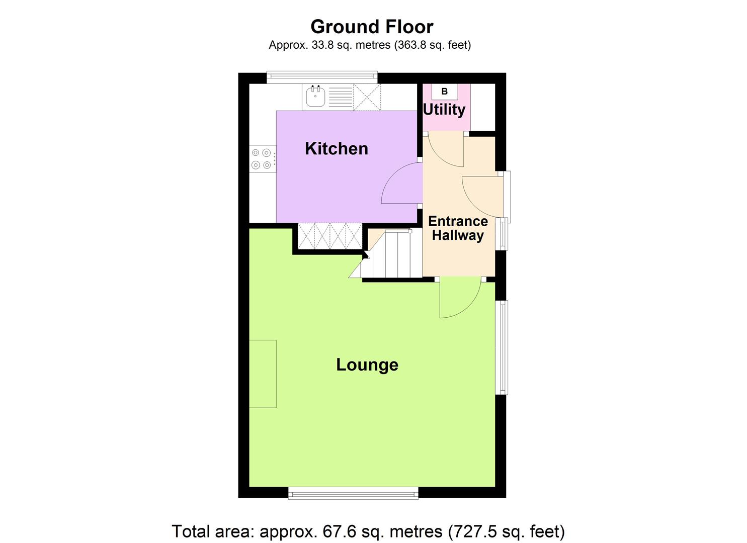14, Northway, Lymm floorplan