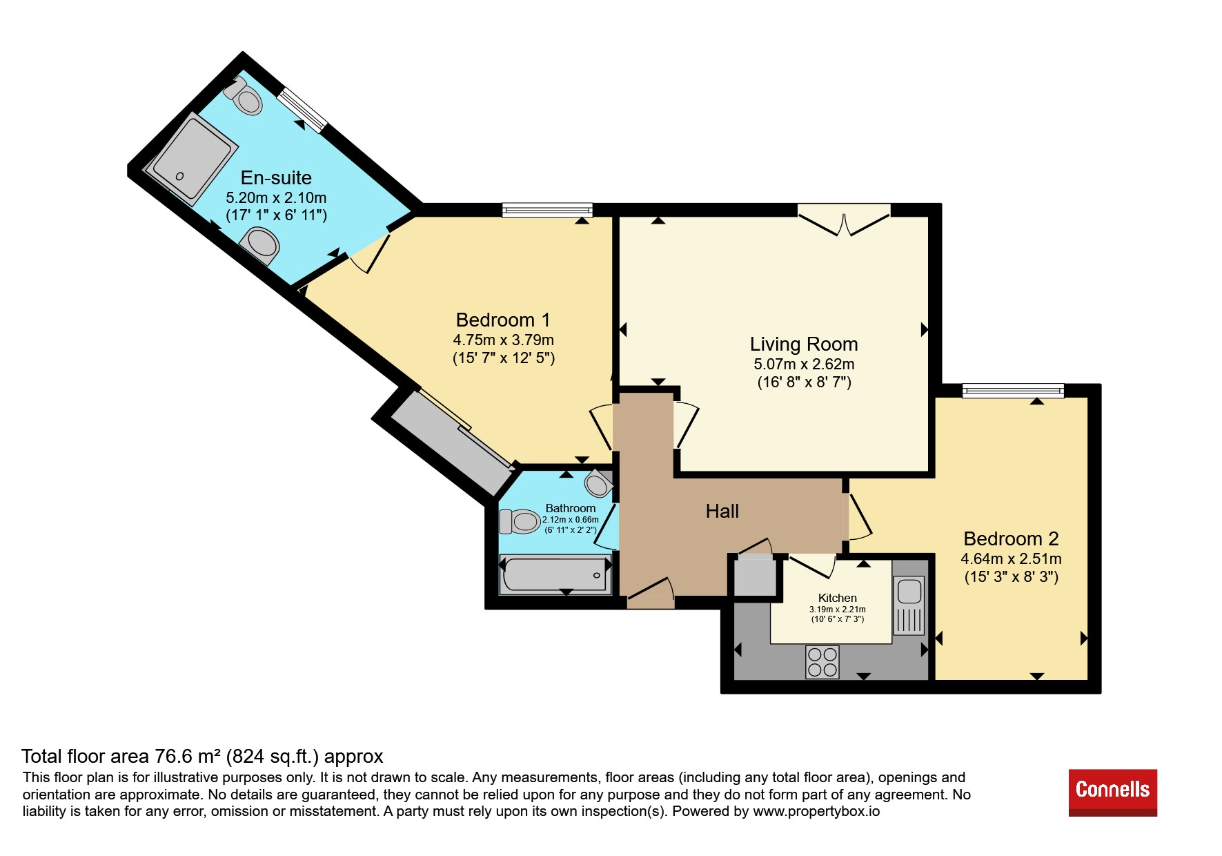 Apartment 503, 10, Townsend Way, Birmingham floorplan