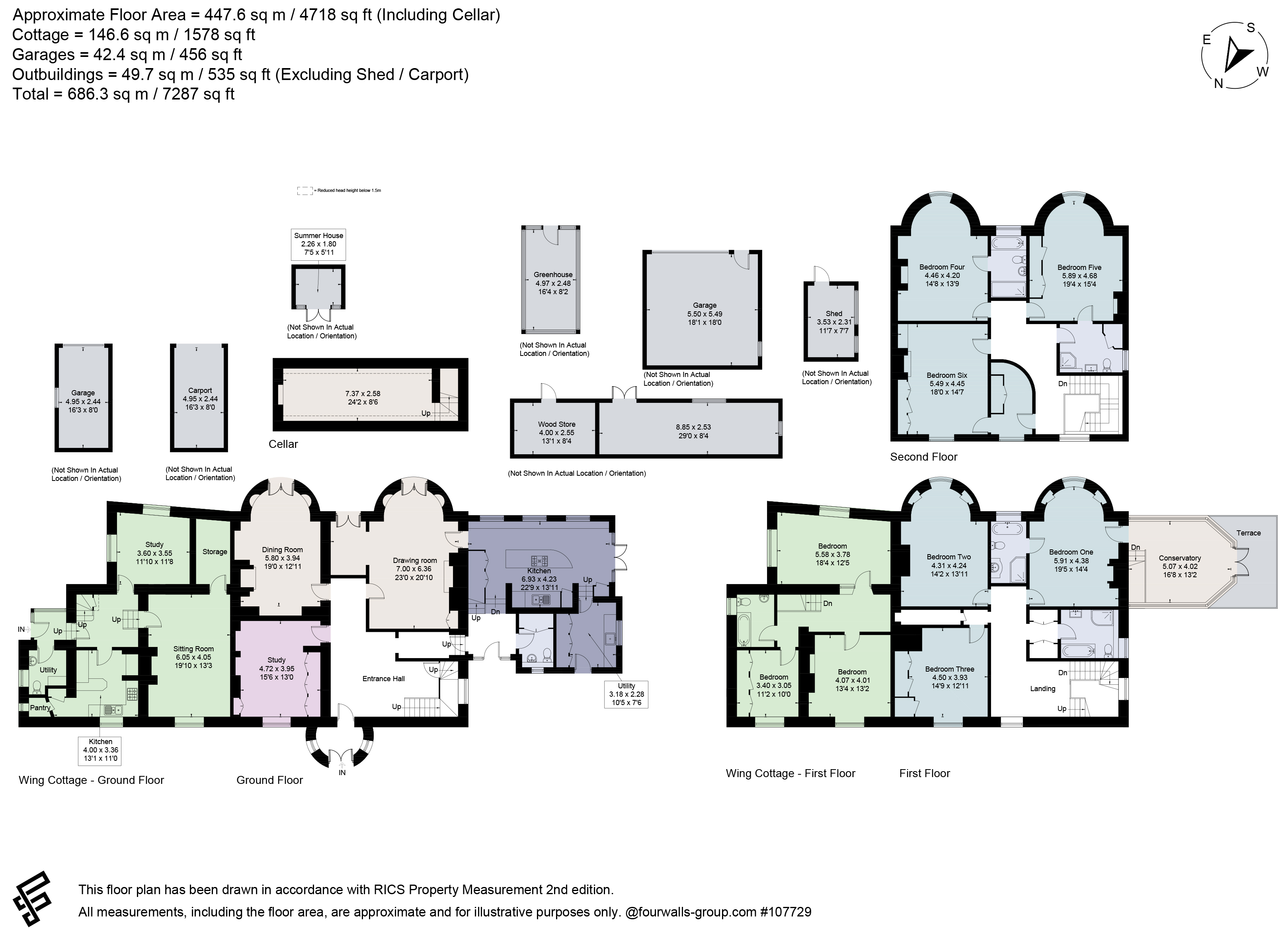 The Old Rectory,, Bath Road, North Somerset floorplan