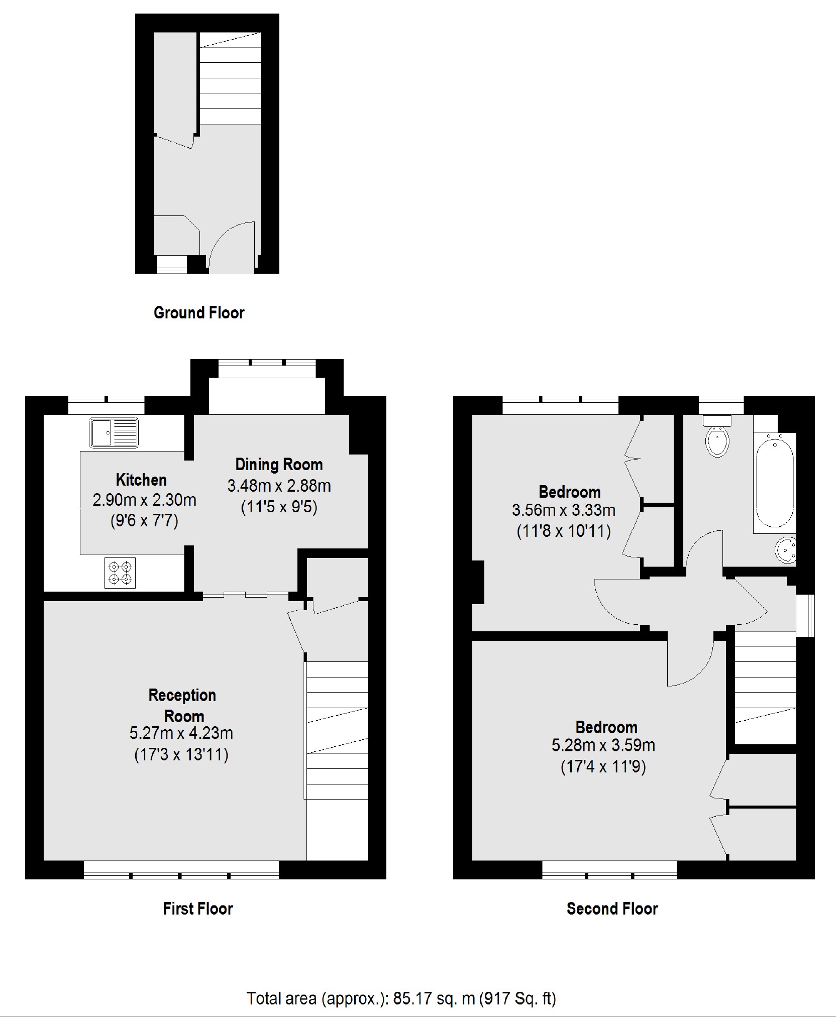 145, Lyme Farm Road, London floorplan