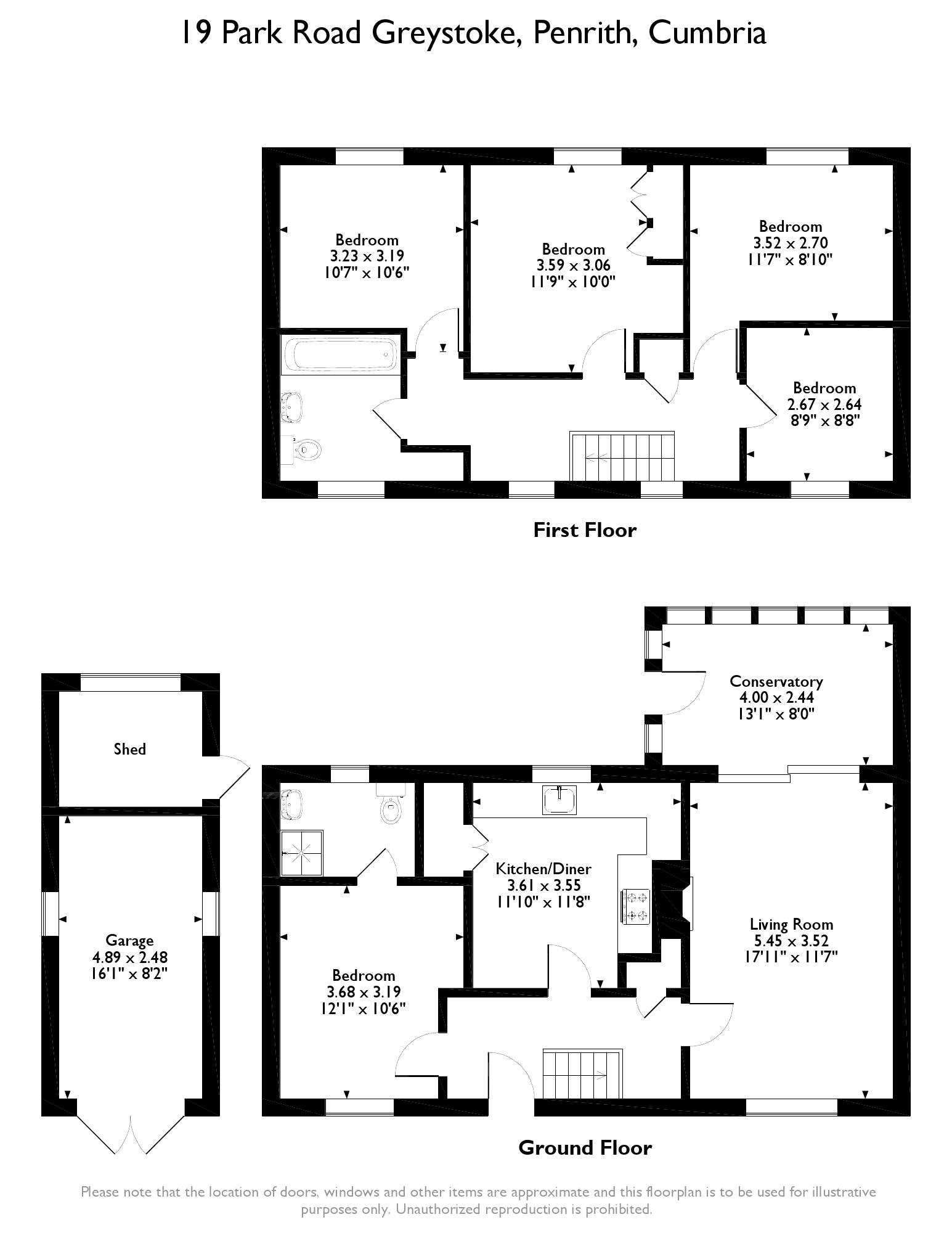 5 bed semidetached house for sale in Park Road, Greystoke, Penrith