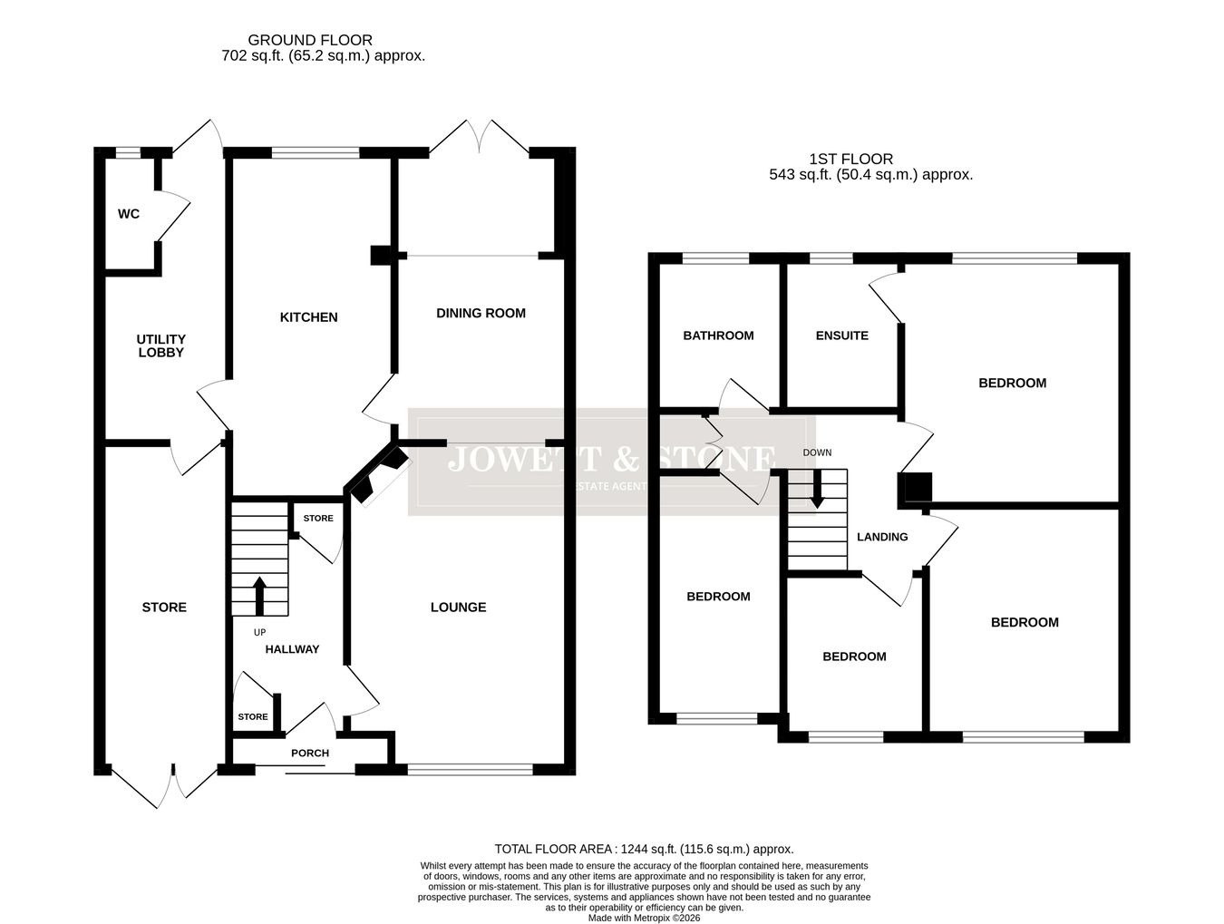 20, Lichfield Drive, Leicester floorplan