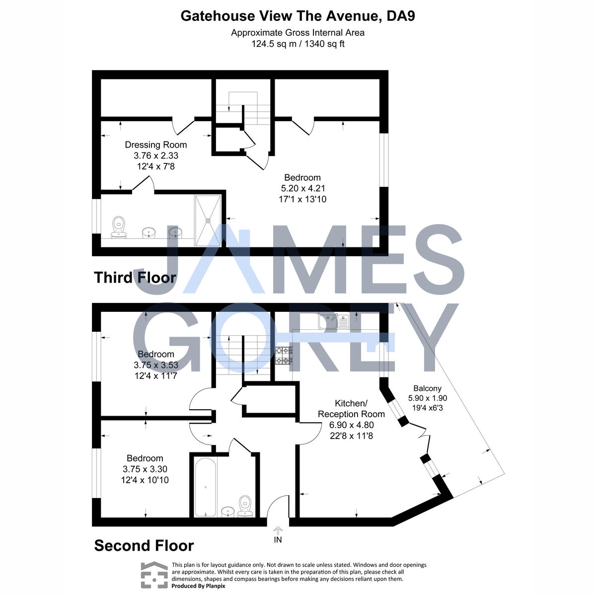 12 Gatehouse View, The Avenue, Greenhithe floorplan
