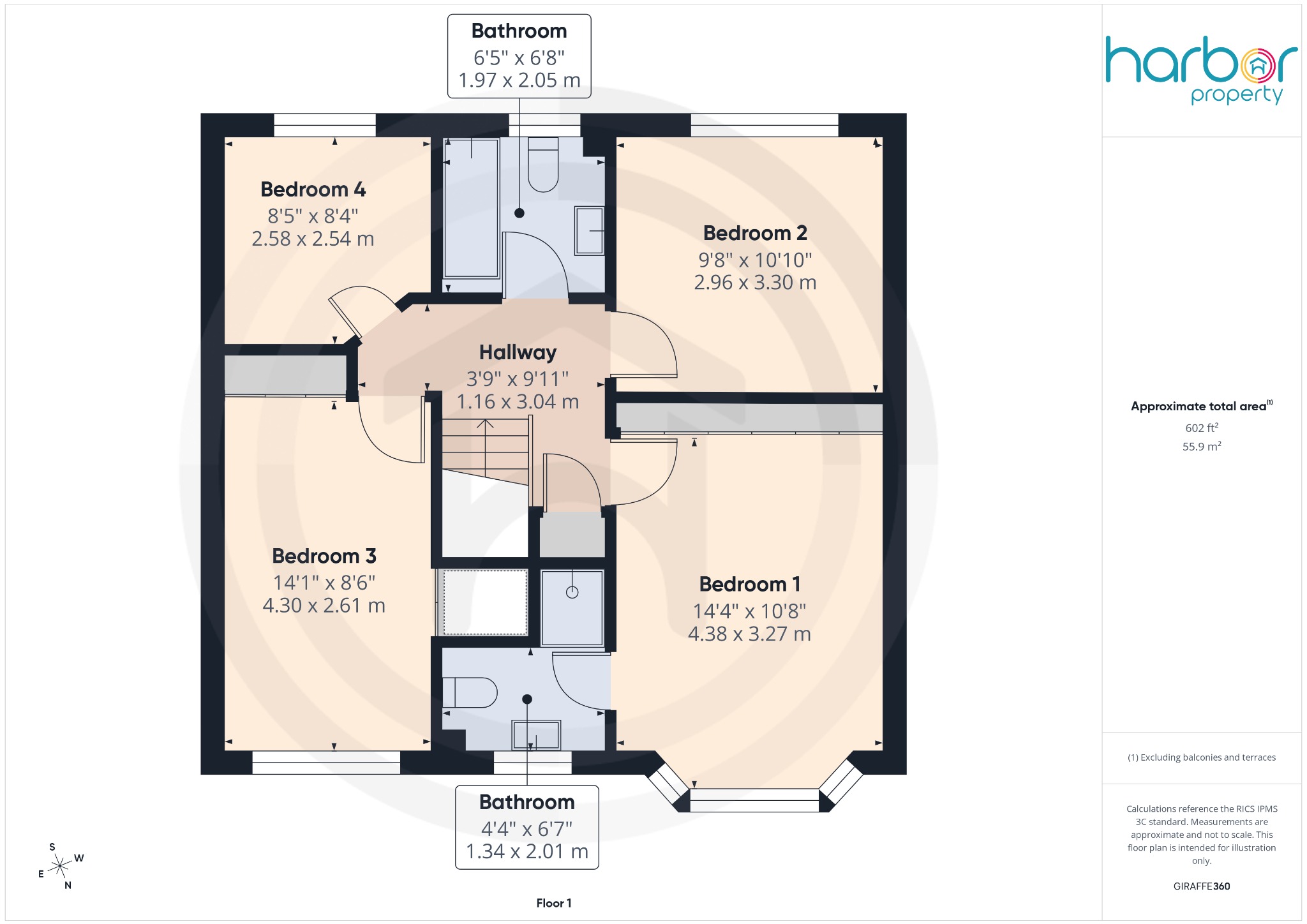 3 Threave Place, Gartcosh, North Lanarkshire floorplan