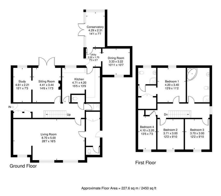 Gourmet Gardens, Marsh Road, Leonard Stanley floorplan