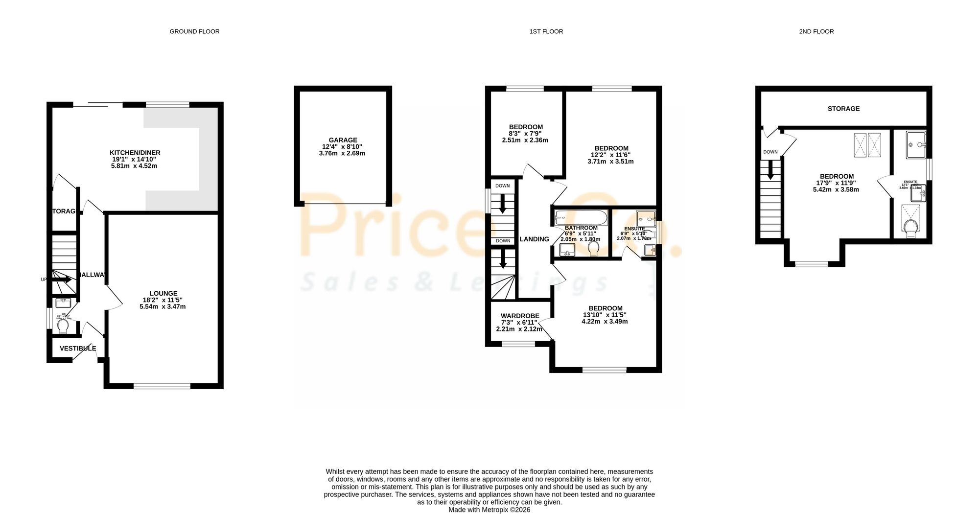 2 Kensington Grove, Westhoughton floorplan
