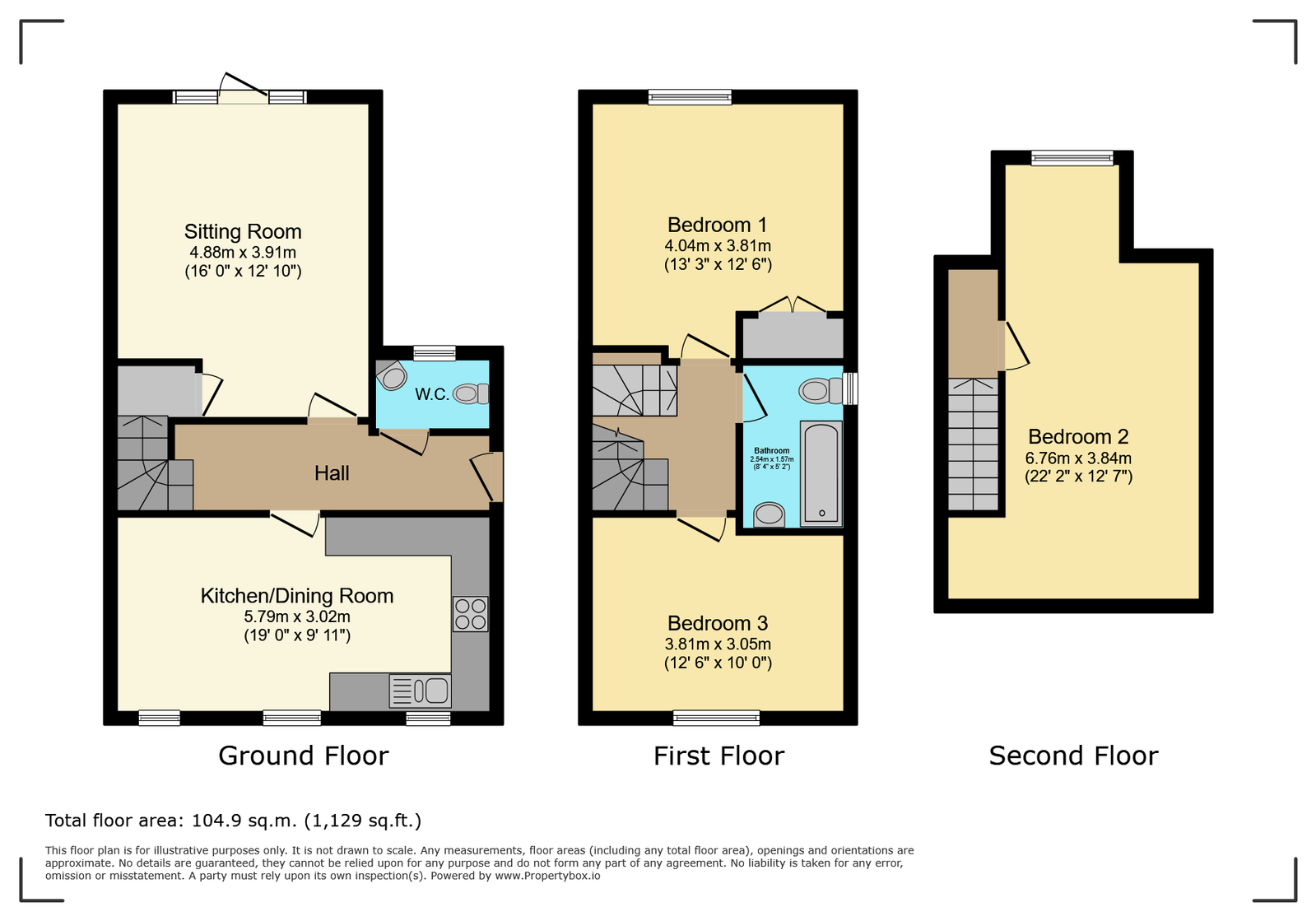 5, Spen Court, Station Lane, York floorplan