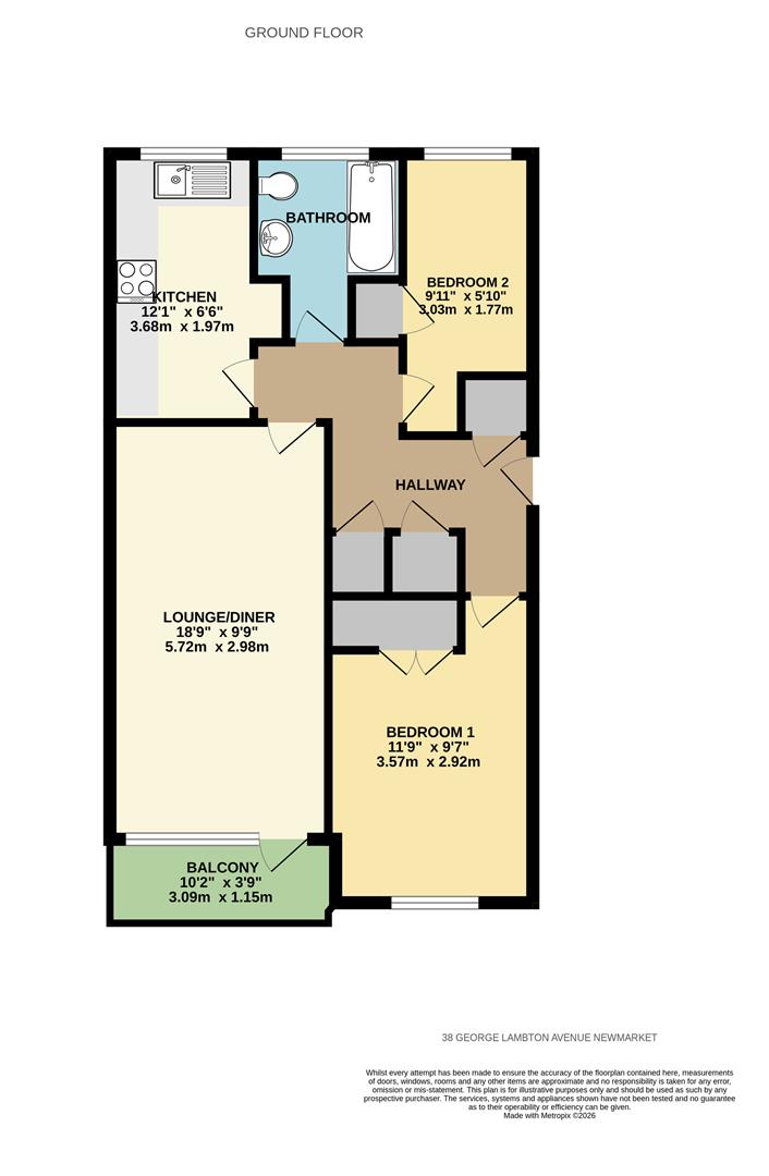 38, George Lambton Avenue, Newmarket floorplan