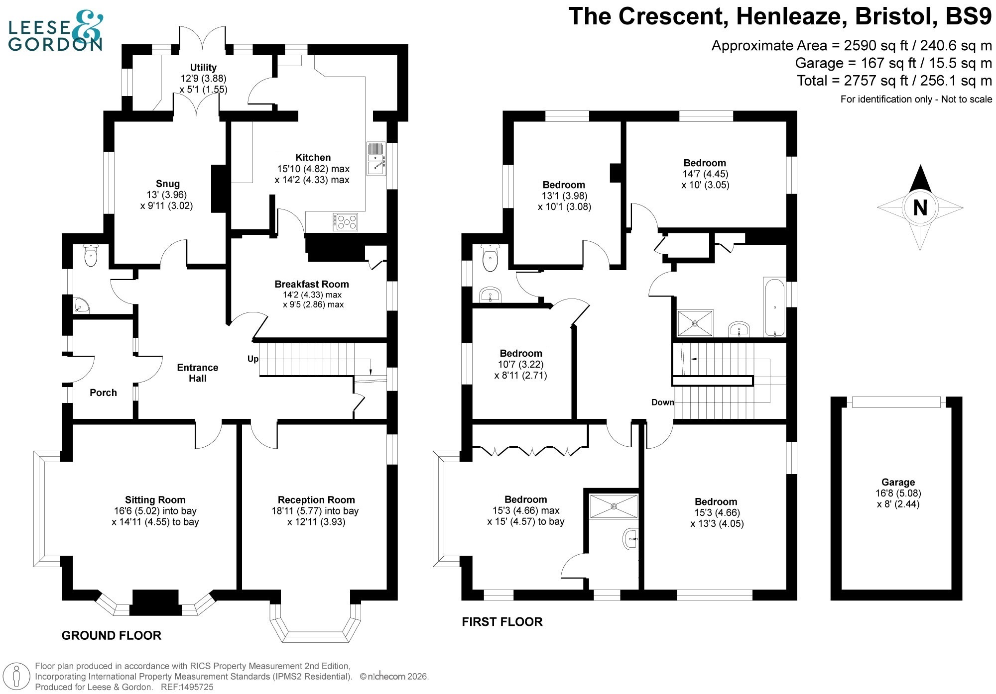 21 The Crescent, Bristol floorplan