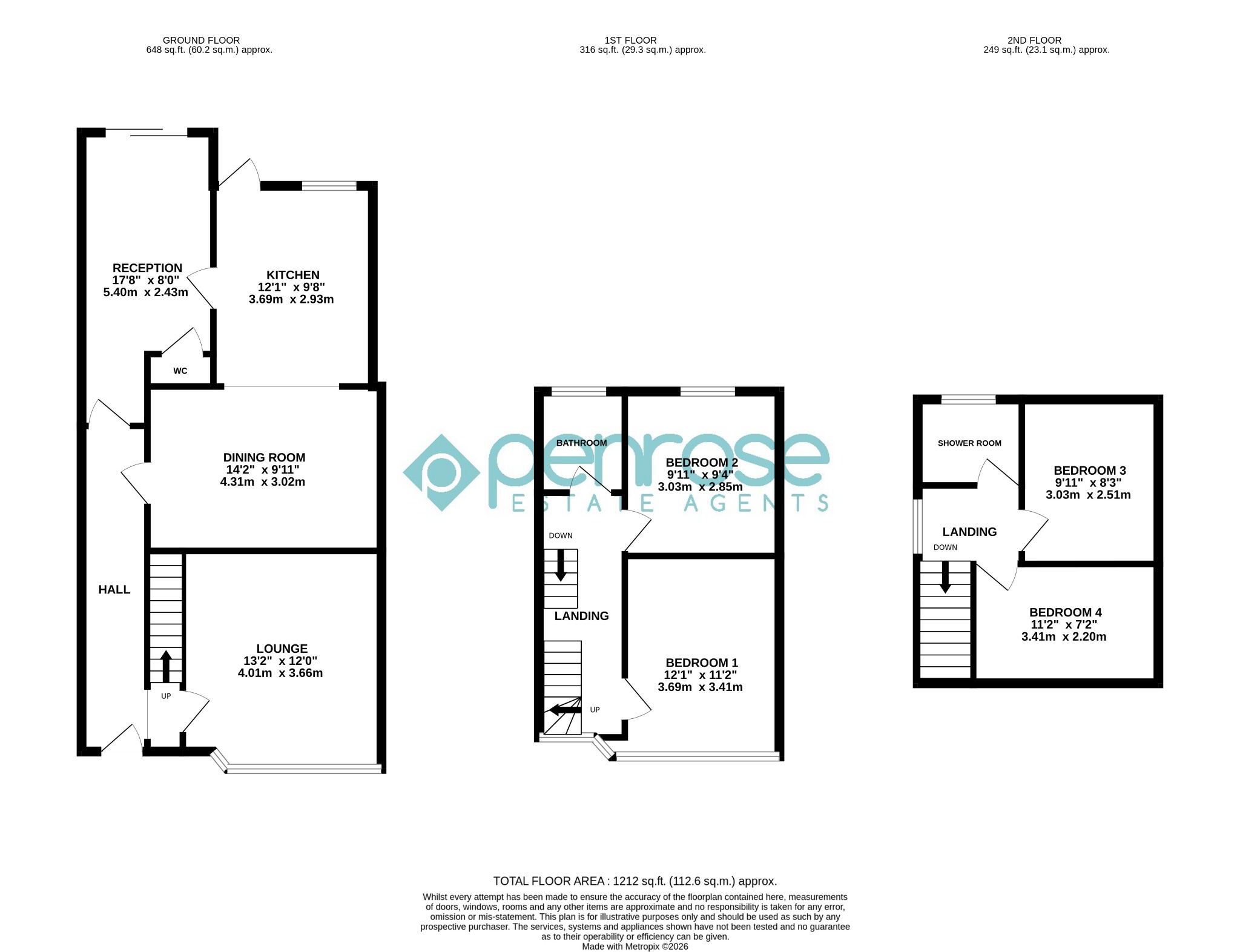 Luton, Bedfordshire floorplan