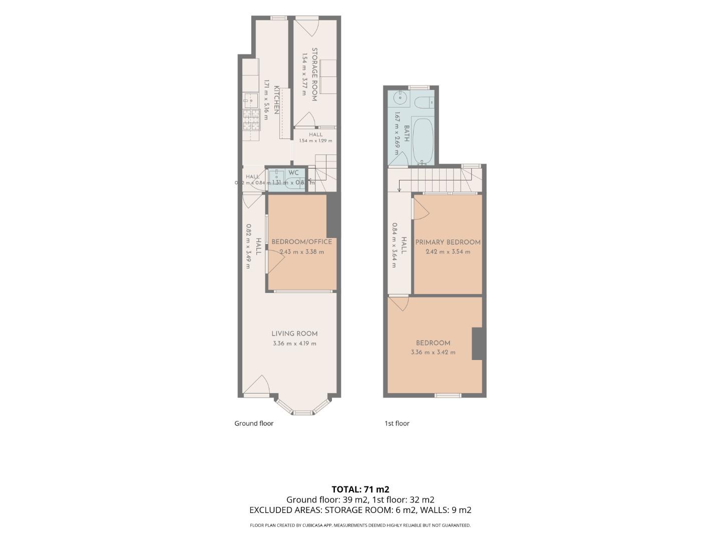 7, Chatham Road, Birmingham floorplan