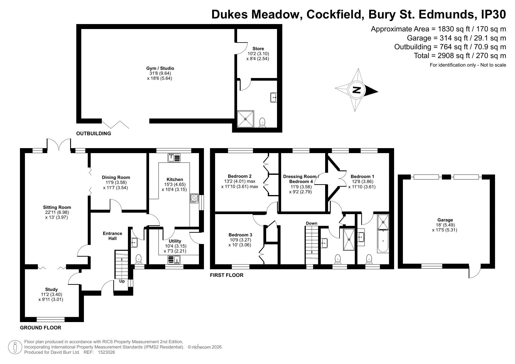 Dukes Meadow, Bury St. Edmunds floorplan
