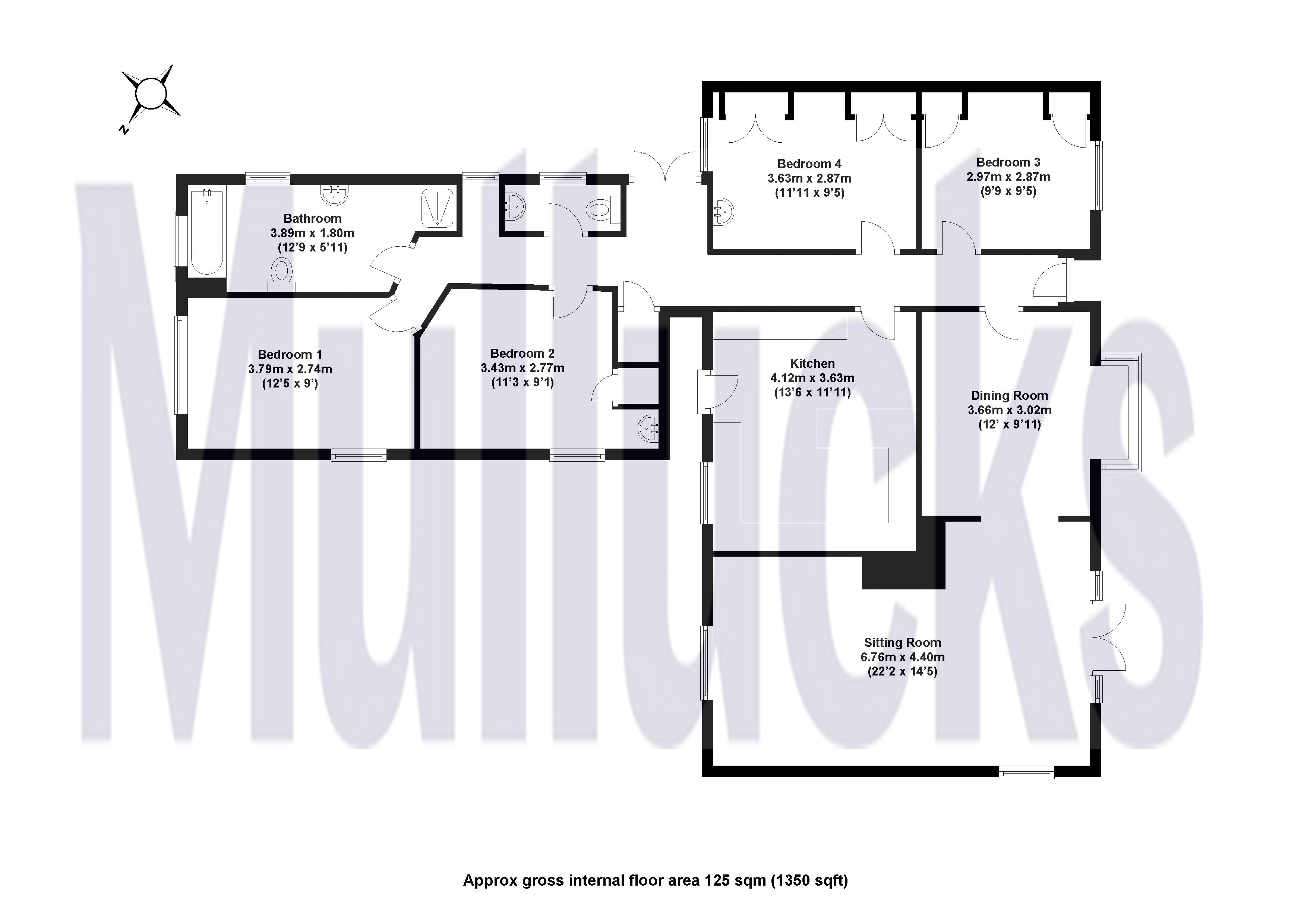 15, Radwinter Road, Nr Saffron Walden floorplan
