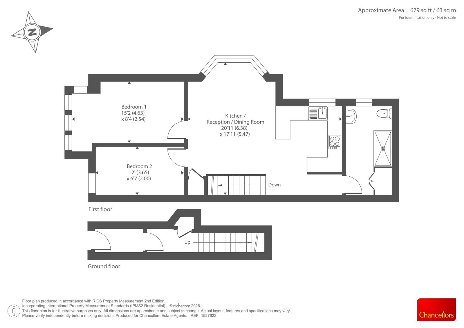 Flat A, 244, West Wycombe Road, Buckinghamshire floorplan
