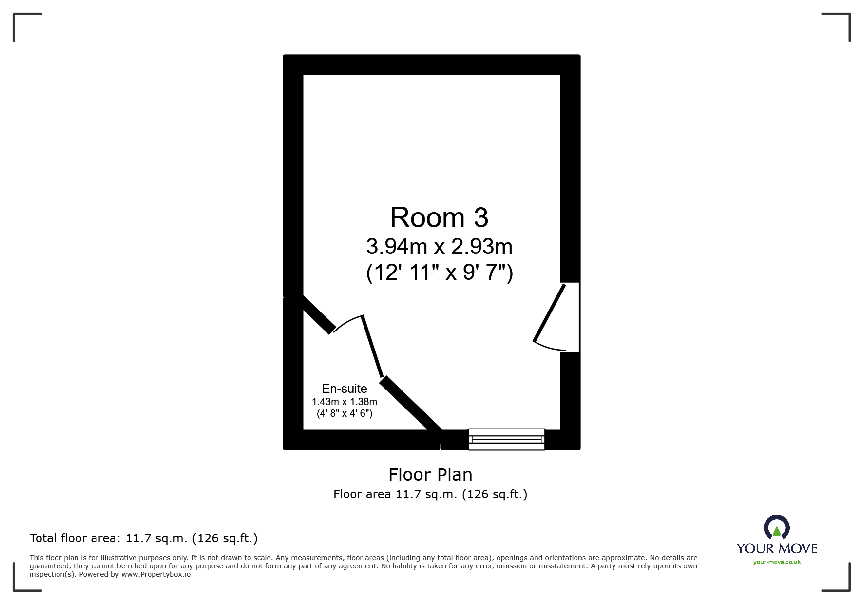 Room 3, 77, Carlisle Street, East Riding of Yorkshi floorplan