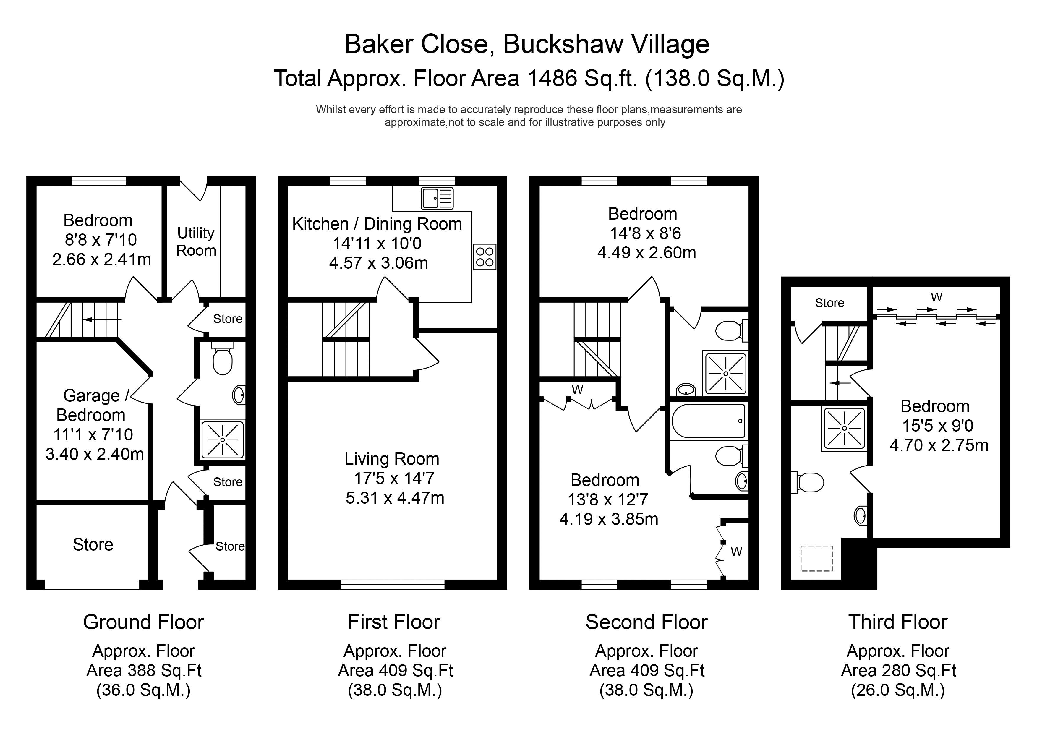 4 Bedrooms Semi-detached house for sale in Baker Close, Buckshaw Village, Chorley PR7