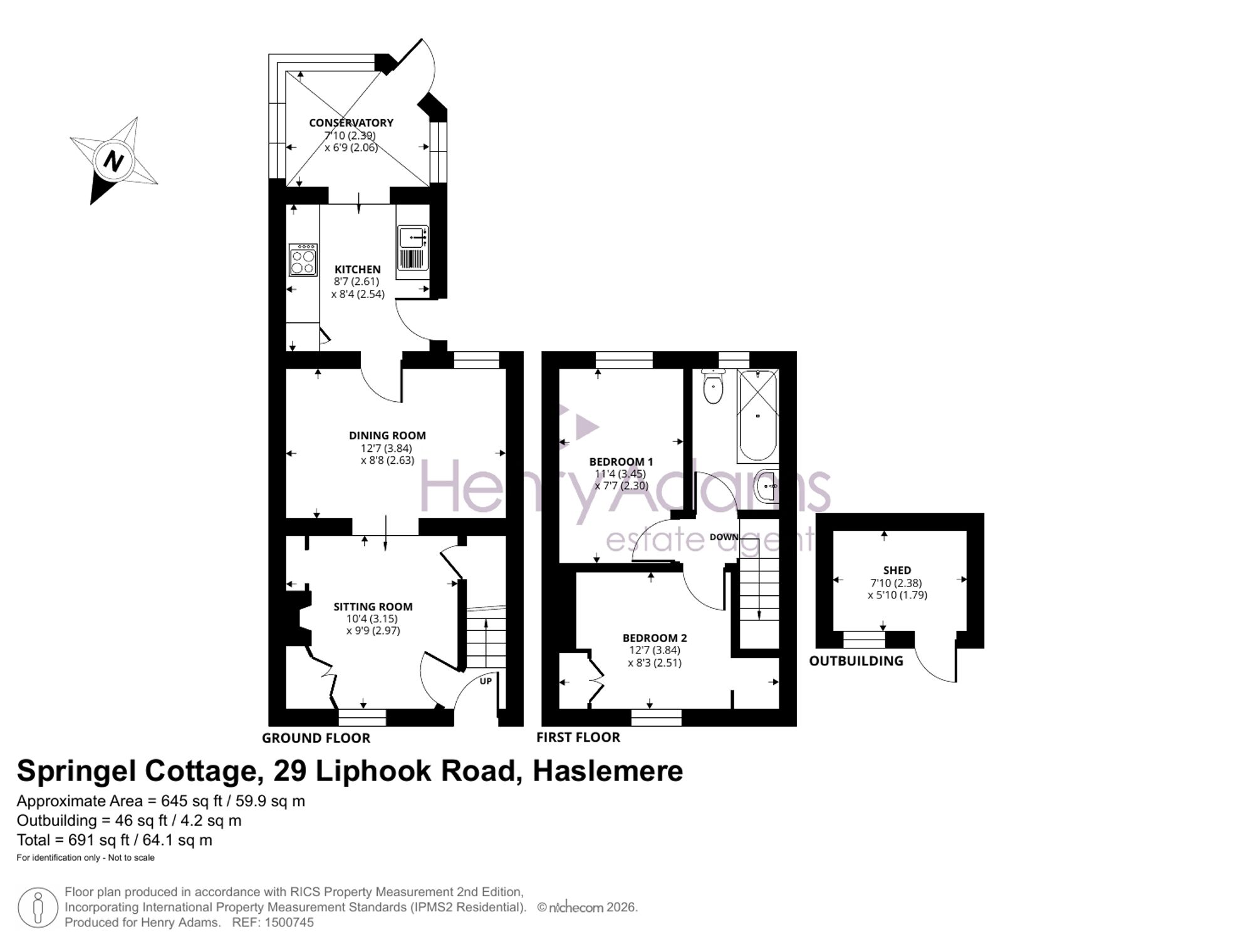29 Liphook Road, Haslemere floorplan