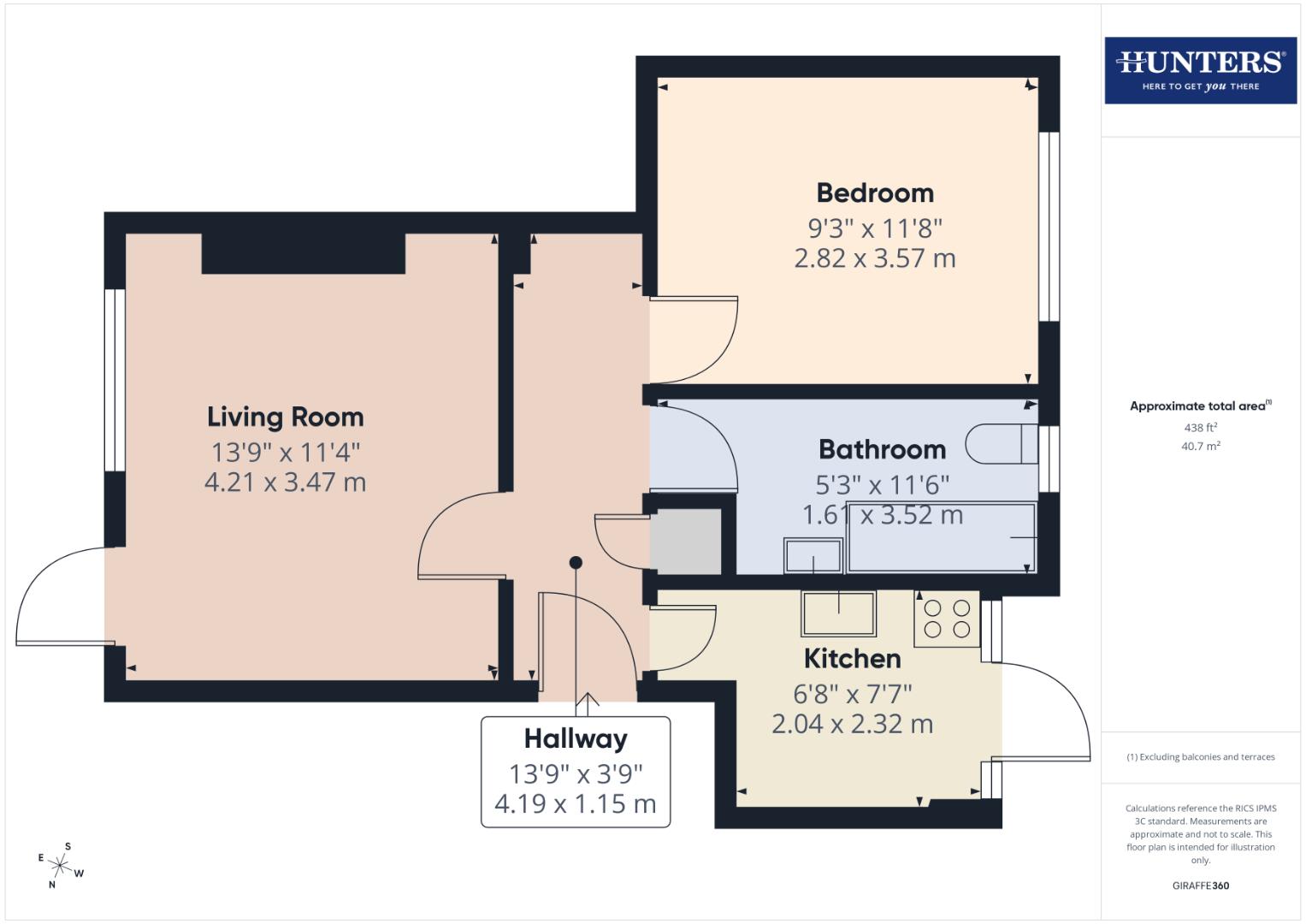 6 Weydale Court, Weydale Avenue, Scarborough floorplan