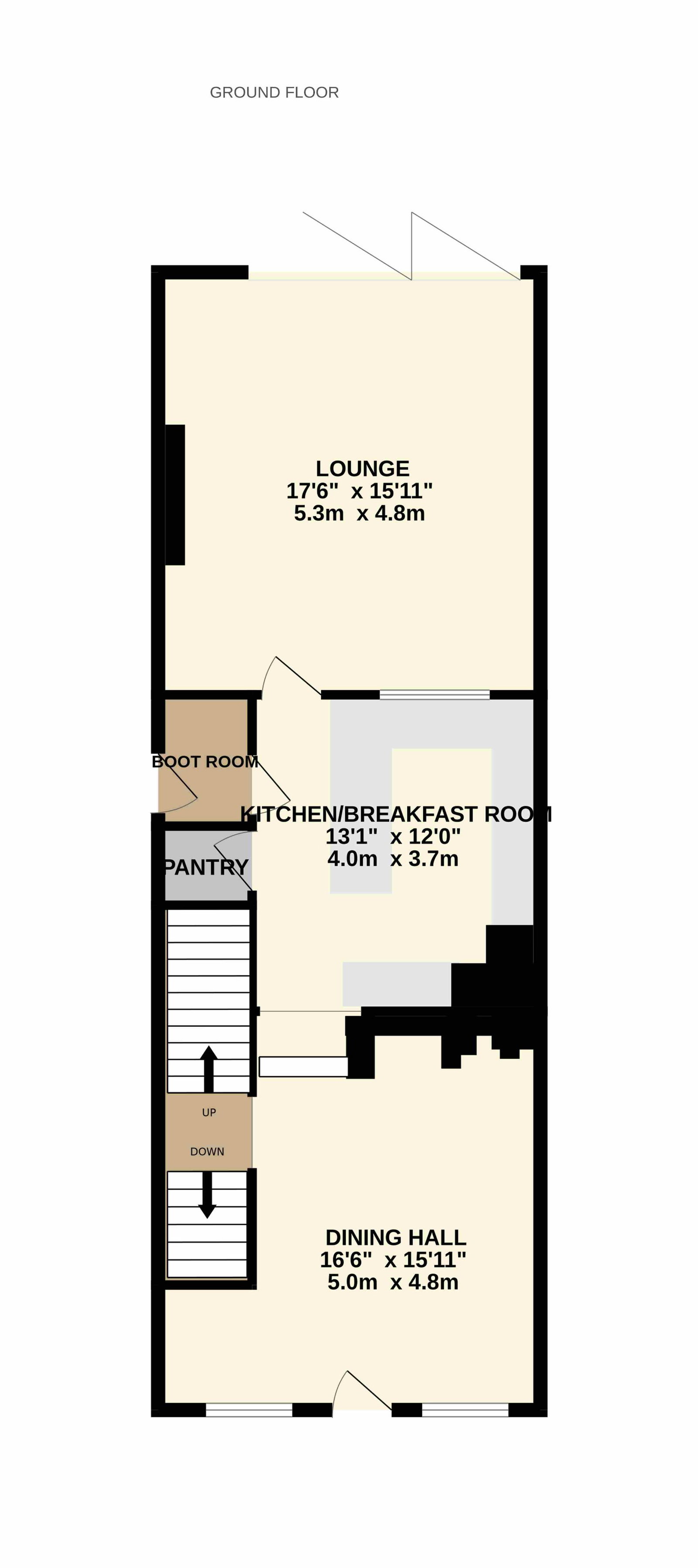 Chesterton, Bagot Street, Rugeley floorplan
