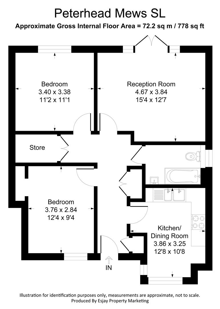 8 Peterhead Mews, Grampian Way, Slough floorplan