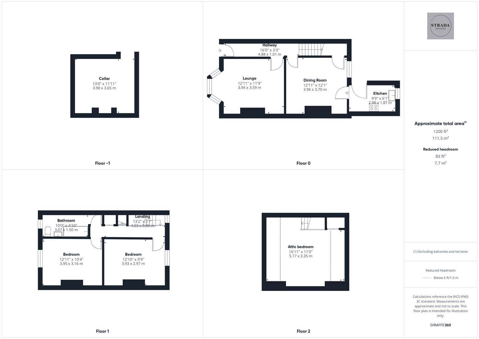 22, Dowdeswell Street, Chesterfield floorplan