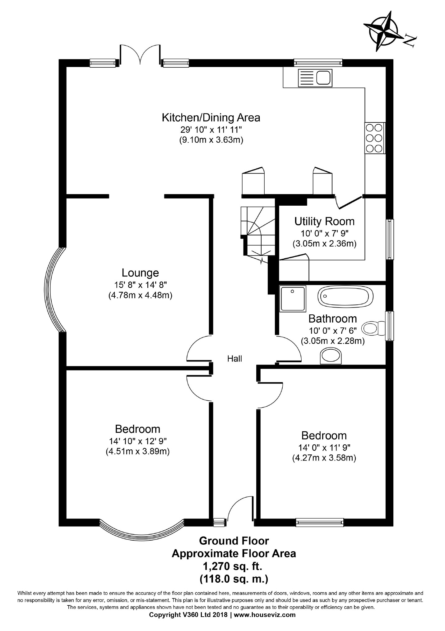 4 Bedrooms Detached bungalow for sale in Gypsy Lane, Townville, Castleford, West Yorkshire WF10