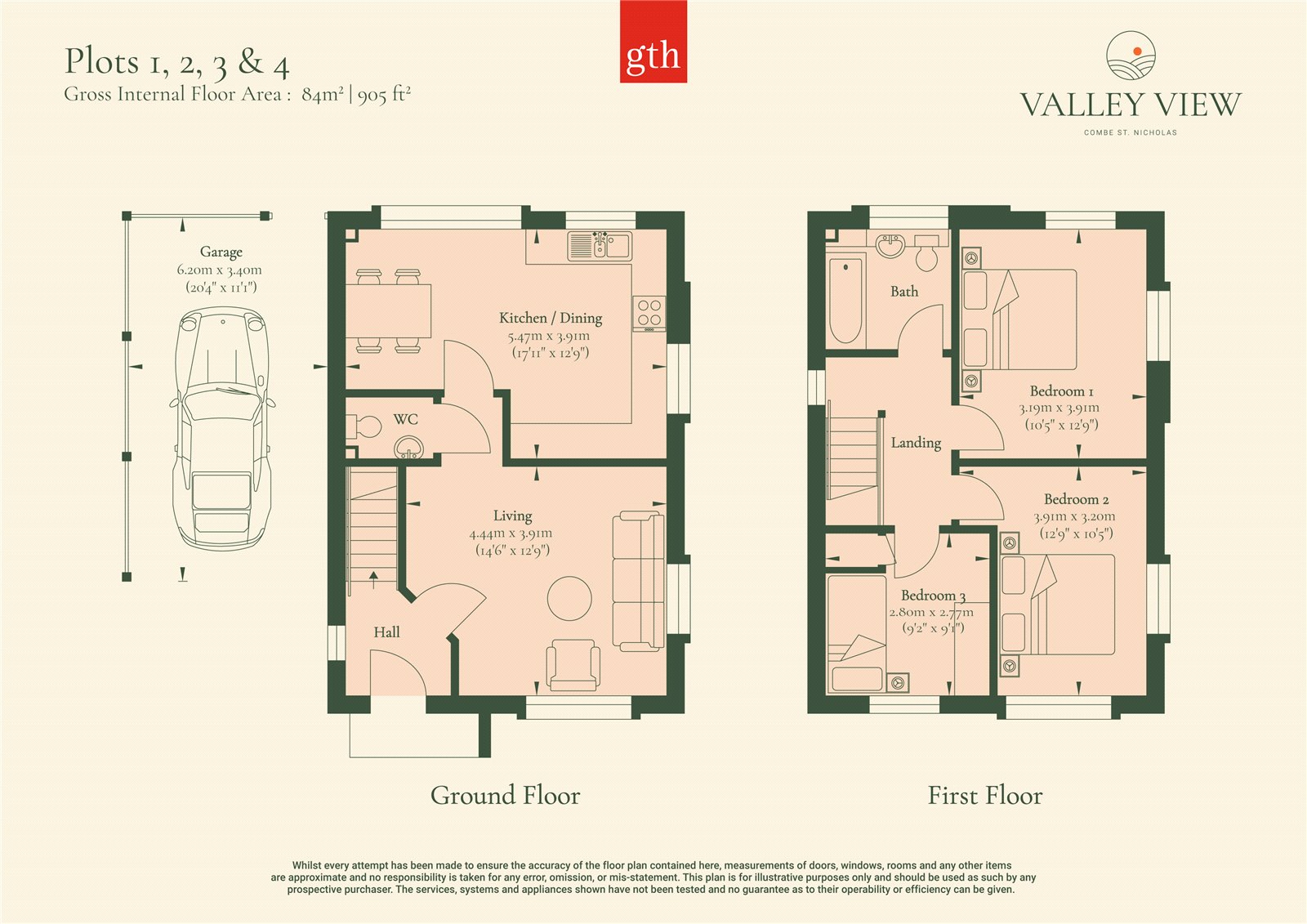 Plot 4, Valley View,, Plot 4, Valley View, Chard floorplan