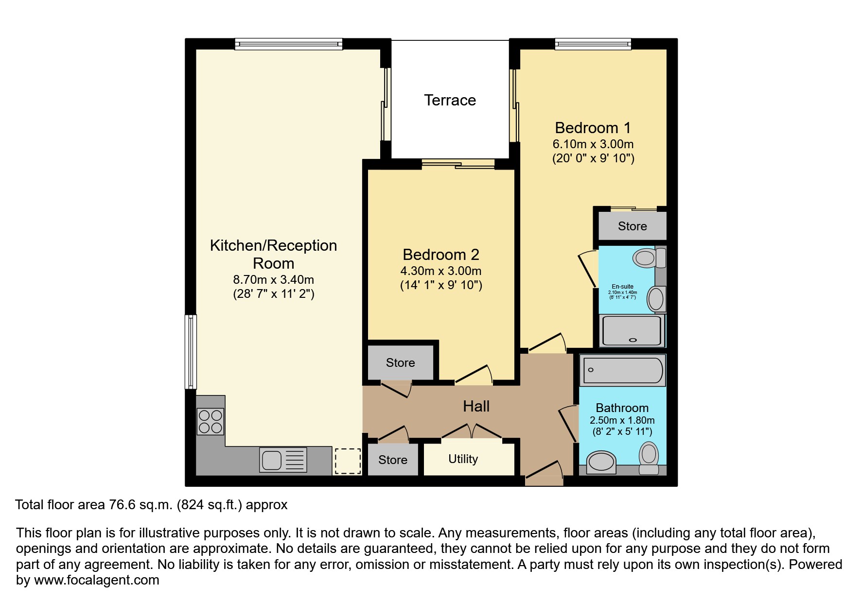 25 Rookwood Way, London, E3 floorplan