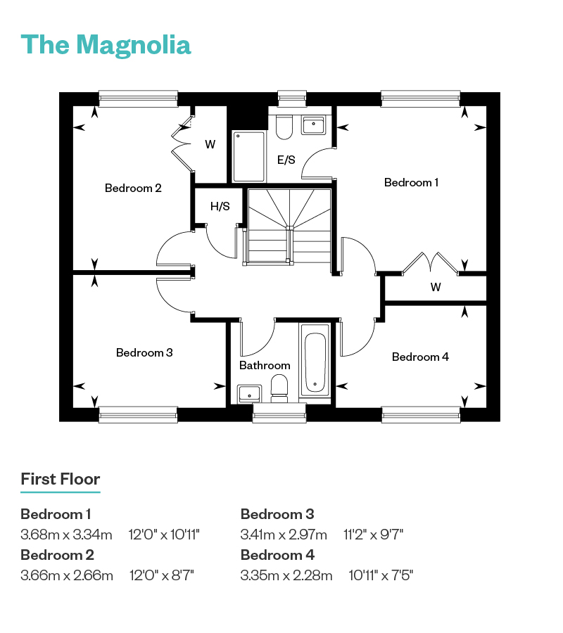 7, Bofors View, Uckfield, Tn22 2Dz floorplan