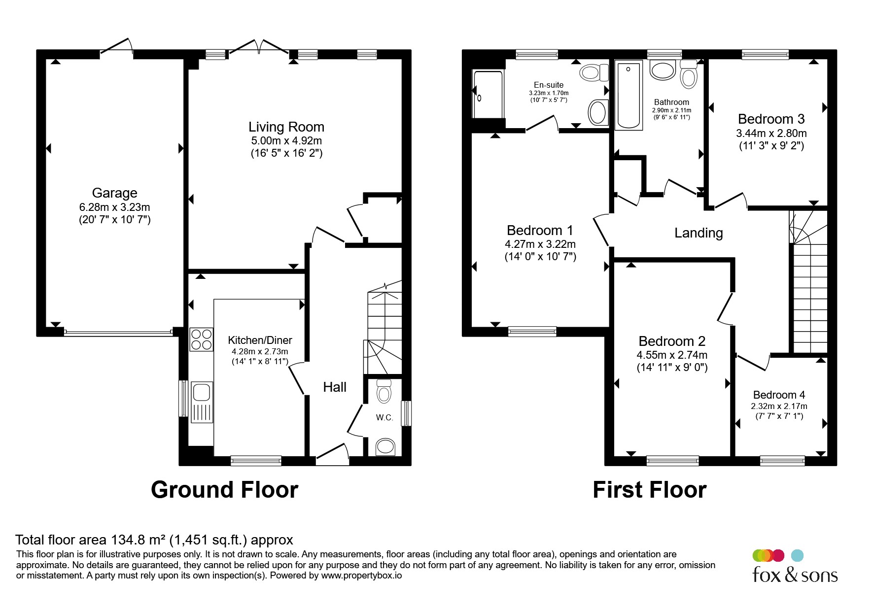 12, Holly Drive, Crawley floorplan