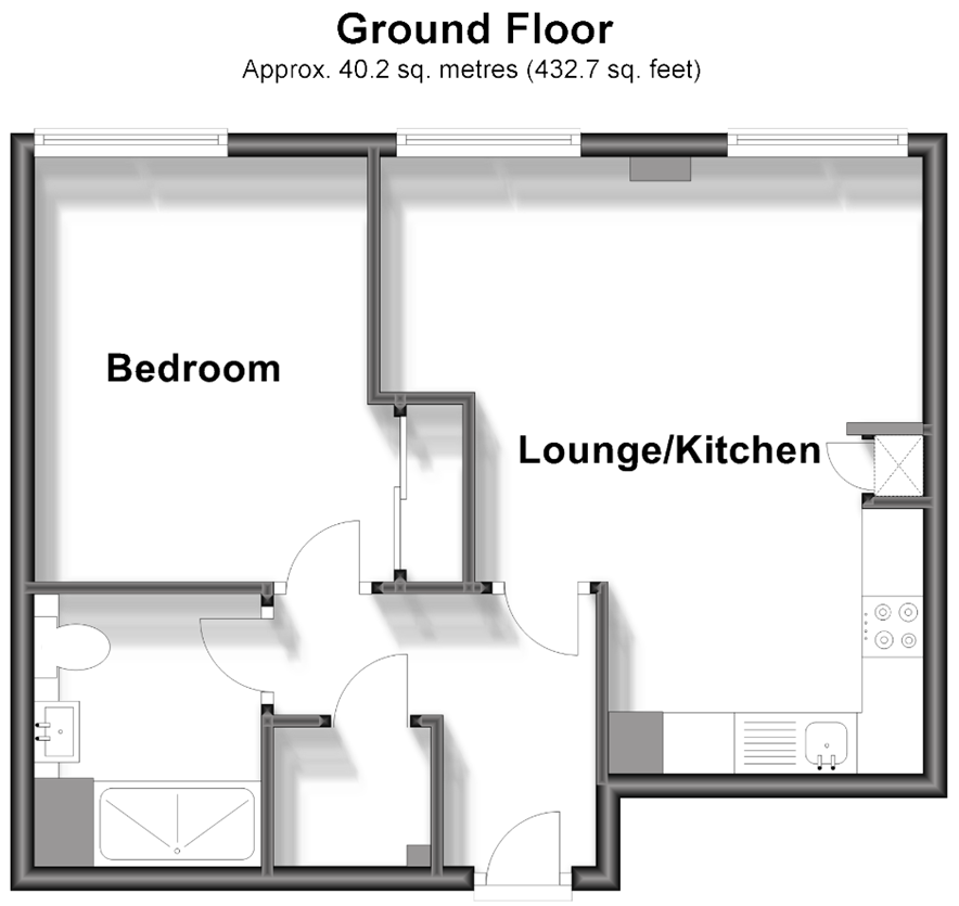Farringdon House, Wood Street RH19, 1 bedroom flat to rent 66129418