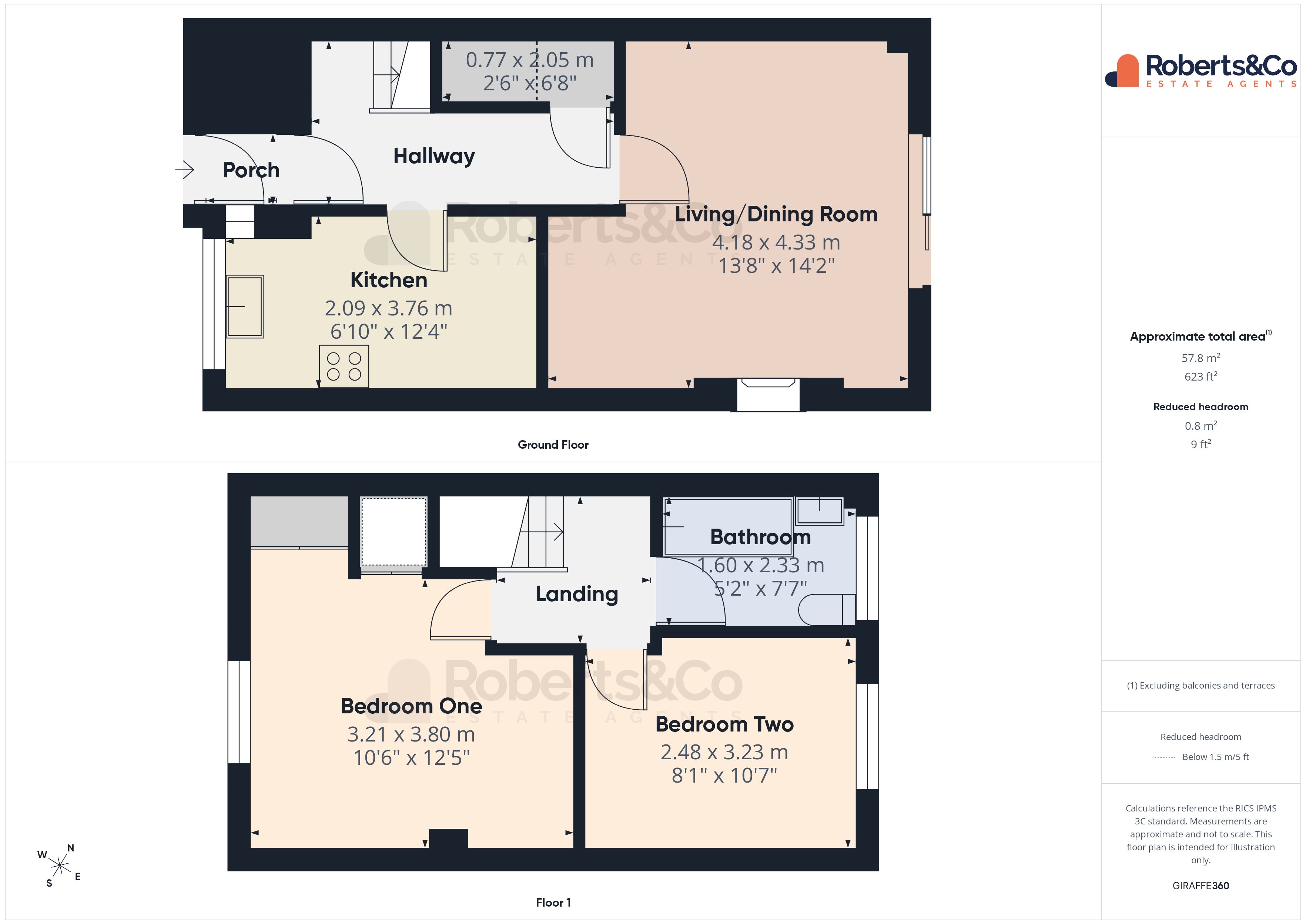 90, Stocks Road, Ashton-on-Ribble floorplan