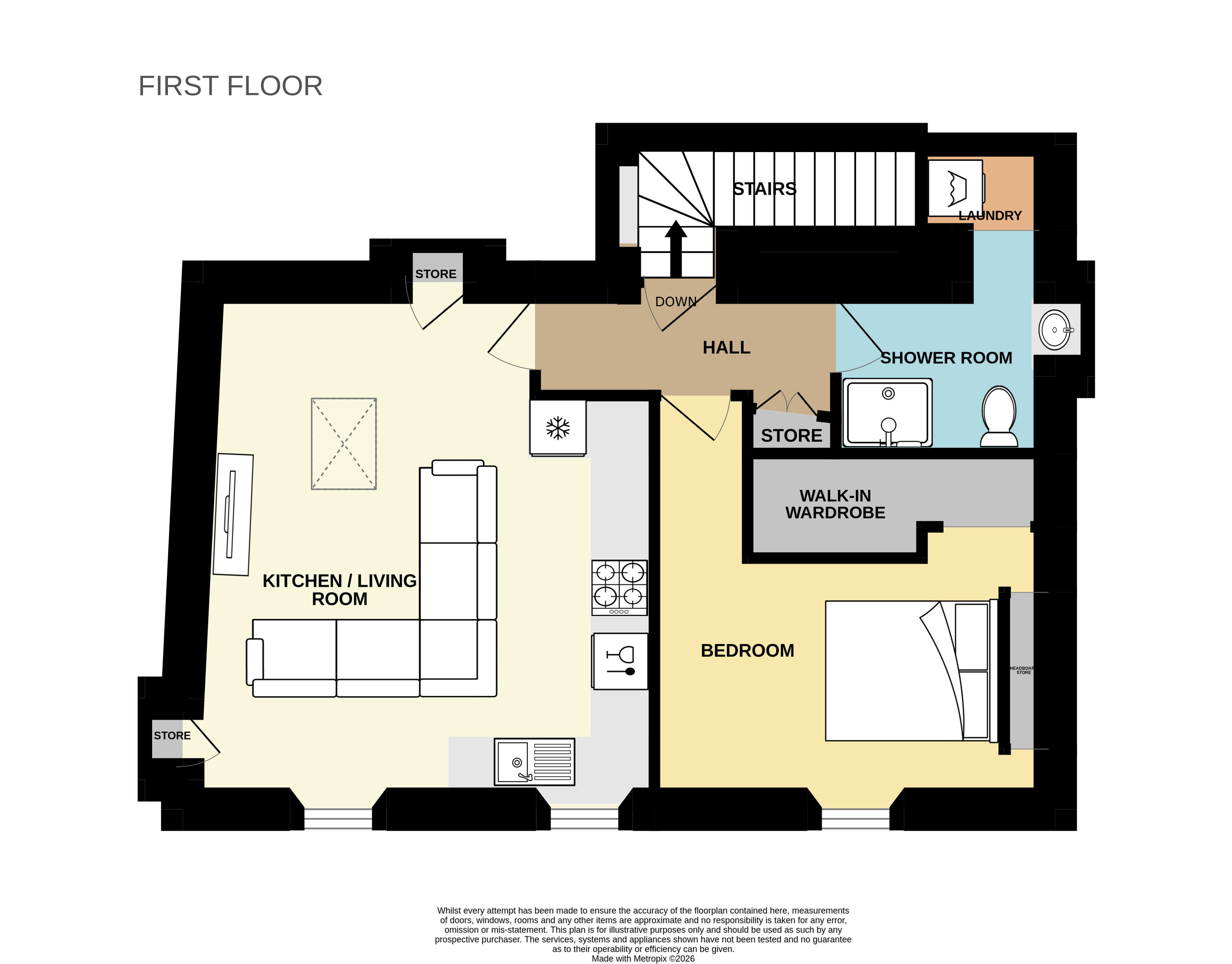 13a, Market Street, Coldstream floorplan