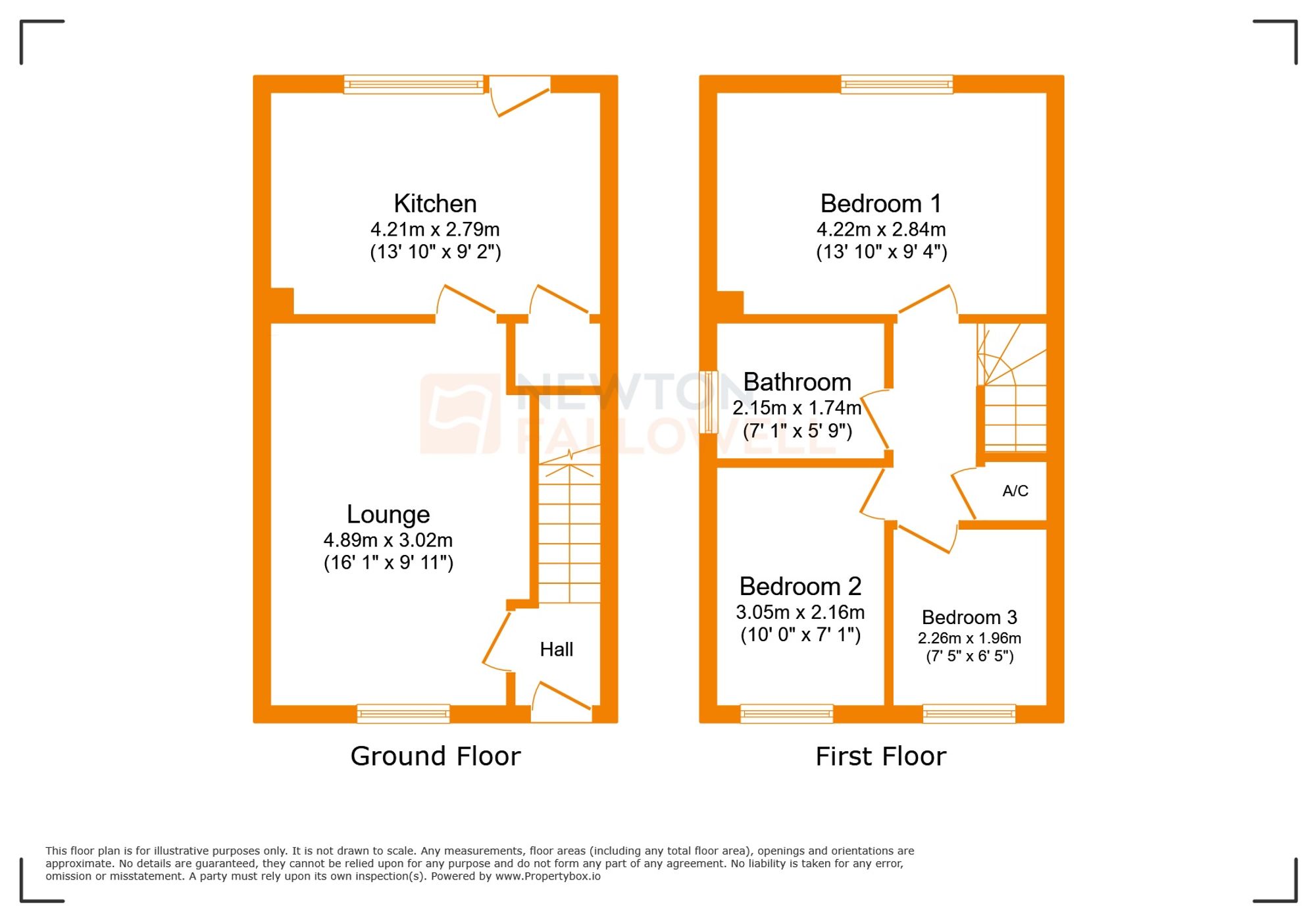 Newquay Close, Hinckley floorplan